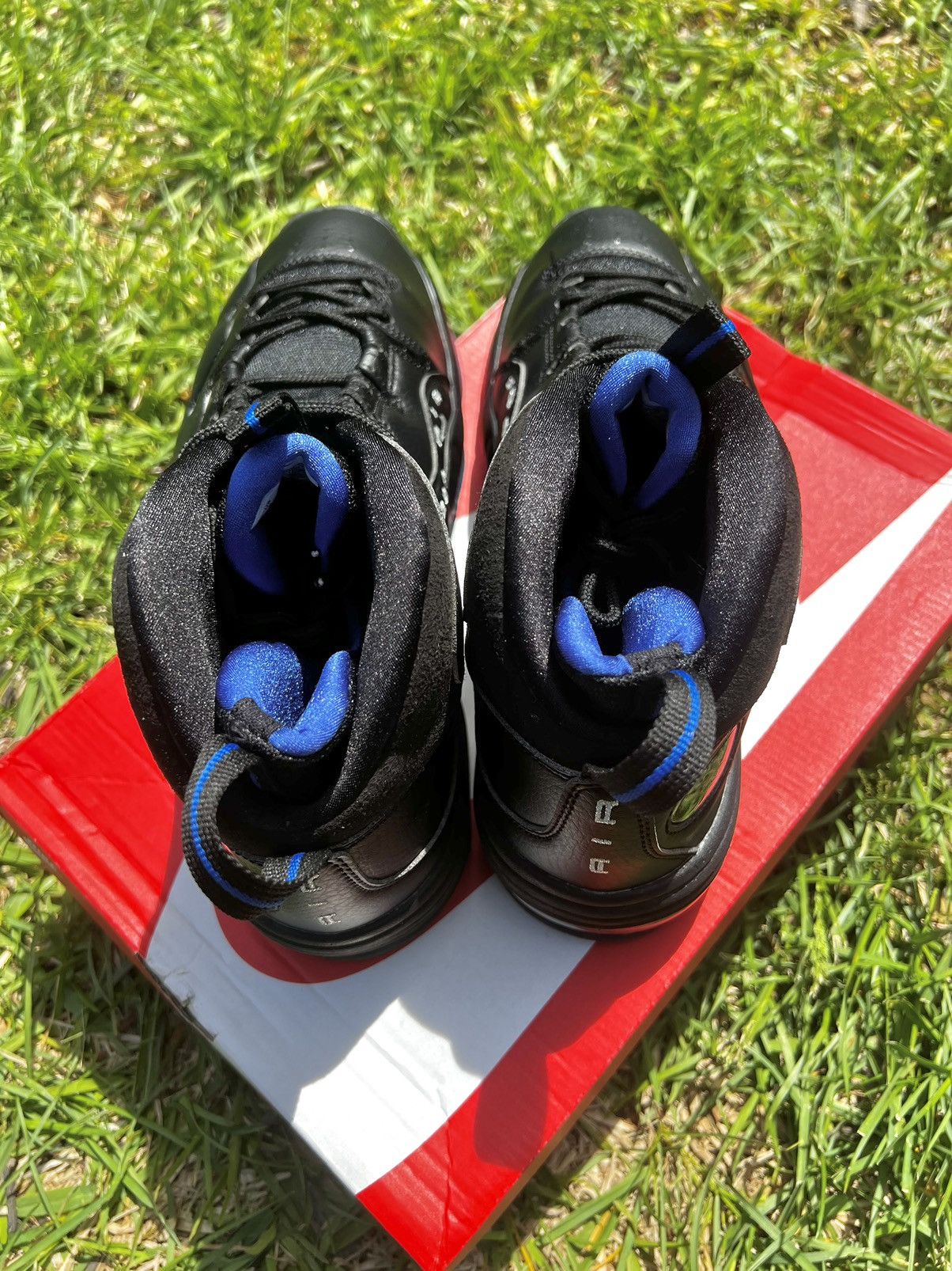 Nike CLEAN Nike Air Penny III 3 Black Royal size 9 Mens shoes Size US 9 / EU 42 - 6 Thumbnail