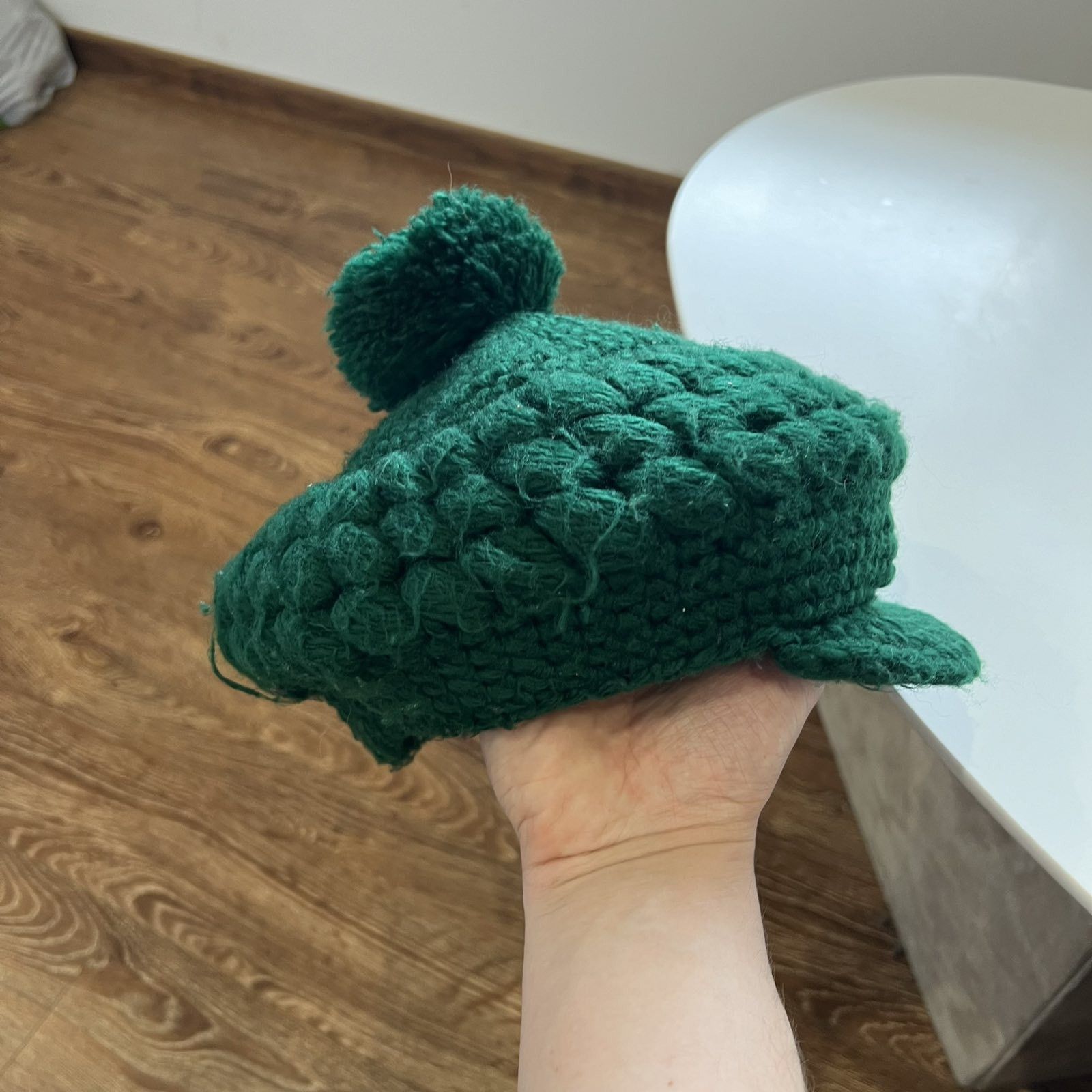 Japanese Brand vintage Japanese style 100% hemp made Knit hat 70s Size ONE SIZE - 2 Thumbnail