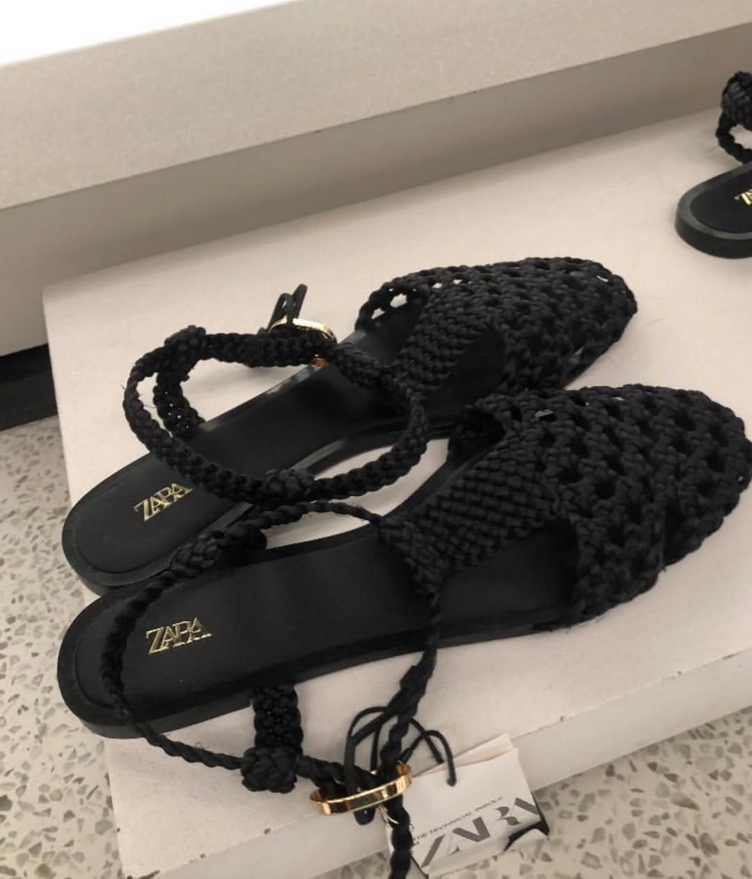 Zara ZARA Woven Flats Size US 10 / IT 40 - 14 Thumbnail