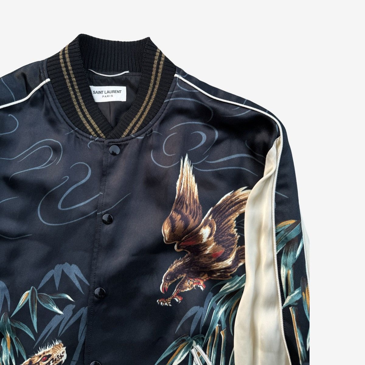 Saint Laurent Paris Saint Laurent SS16 Tiger & Eagle Jacket SZ.46 Size US S / EU 44-46 / 1 - 6 Thumbnail
