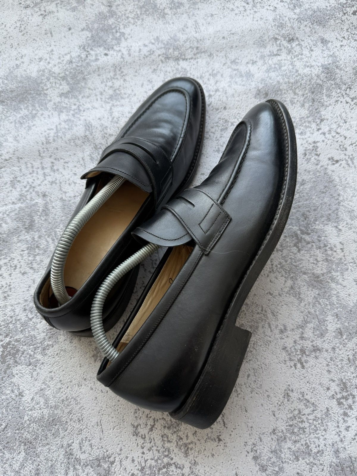 Bally Bally Switzerland Leather Black Loafers Size EU 8 , US 9 Size US 9 / EU 42 - 4 Thumbnail