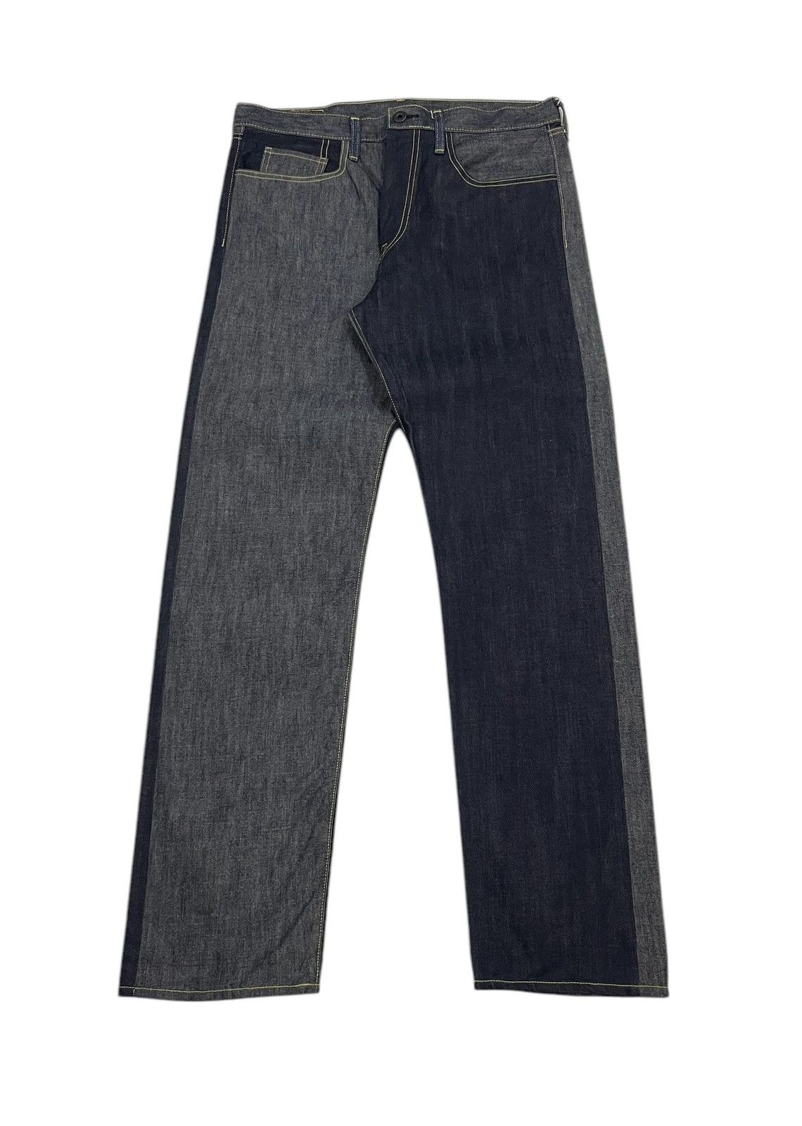 Kapital × Kapital Kountry Kapital Mottainai Denim Double Tones Jeans Size US 34 / EU 50 - 3 Thumbnail