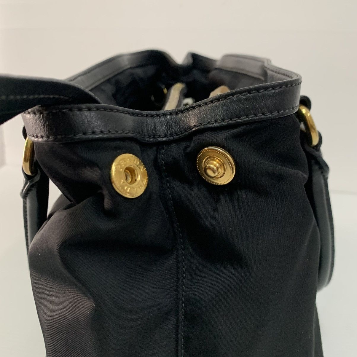Prada Black Nylon Shoulder Bag