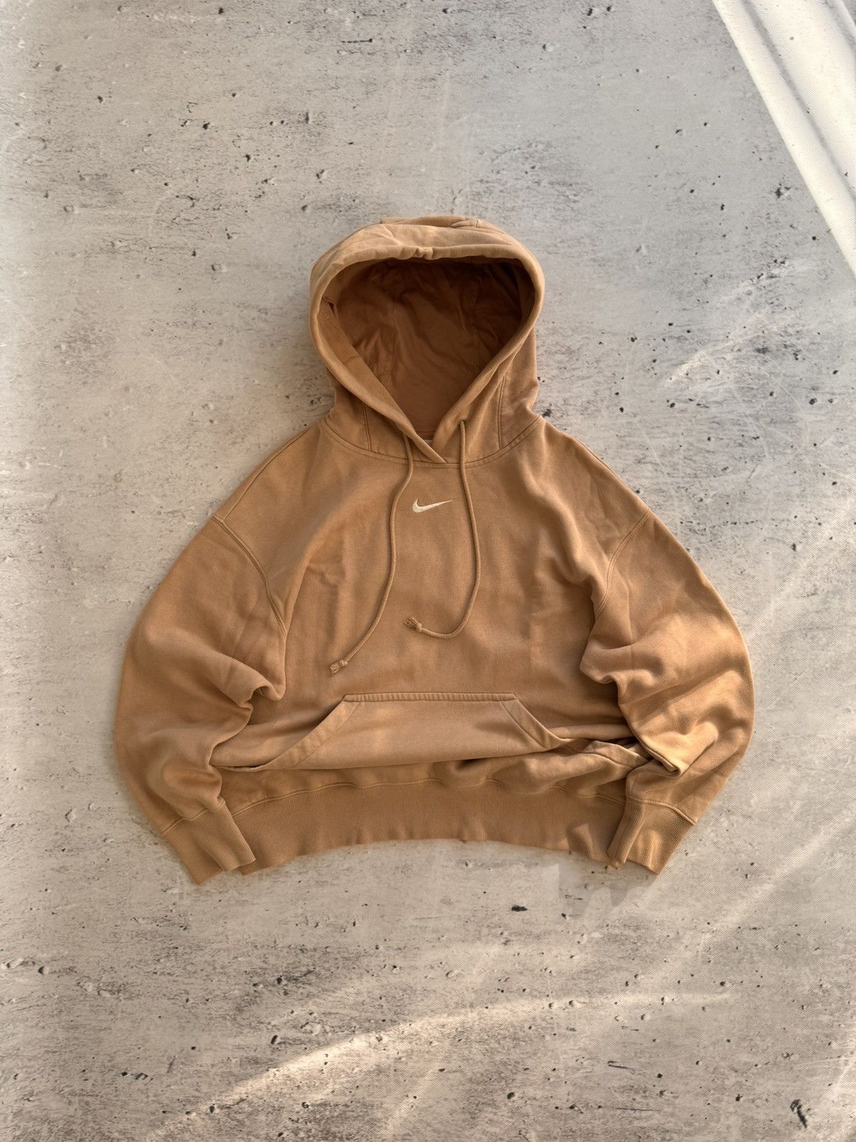 Nike × Vintage NIKE VINTAGE CENTER LOGO OVERSIZE BOXY HOODIE Size US S / EU 44-46 / 1 - 1 Thumbnail