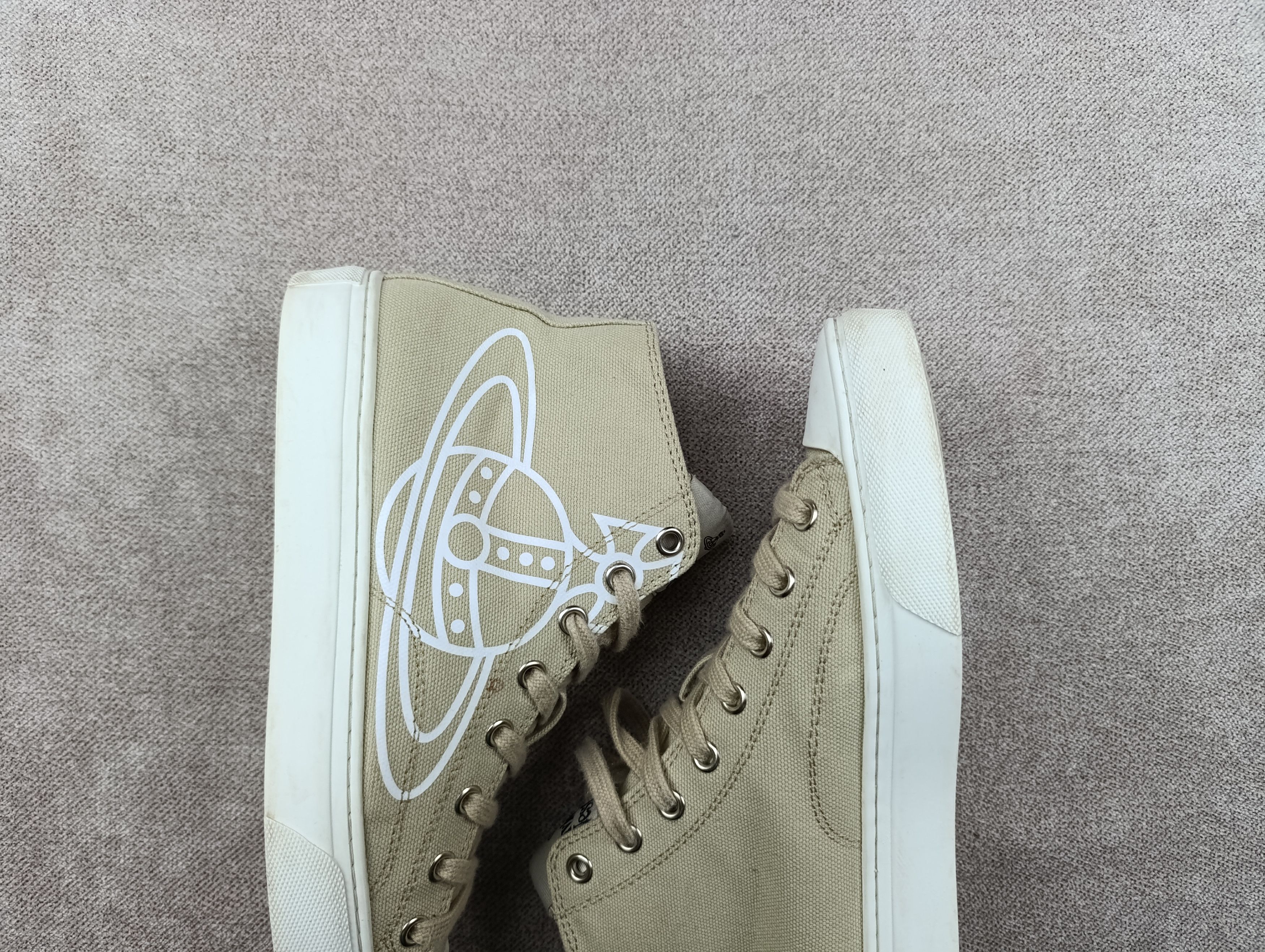 Vivienne Westwood Vivienne Westwood Womens Hi-Top Sneakers Streetwear Size 39 Size US 9 / IT 39 - 3 Thumbnail
