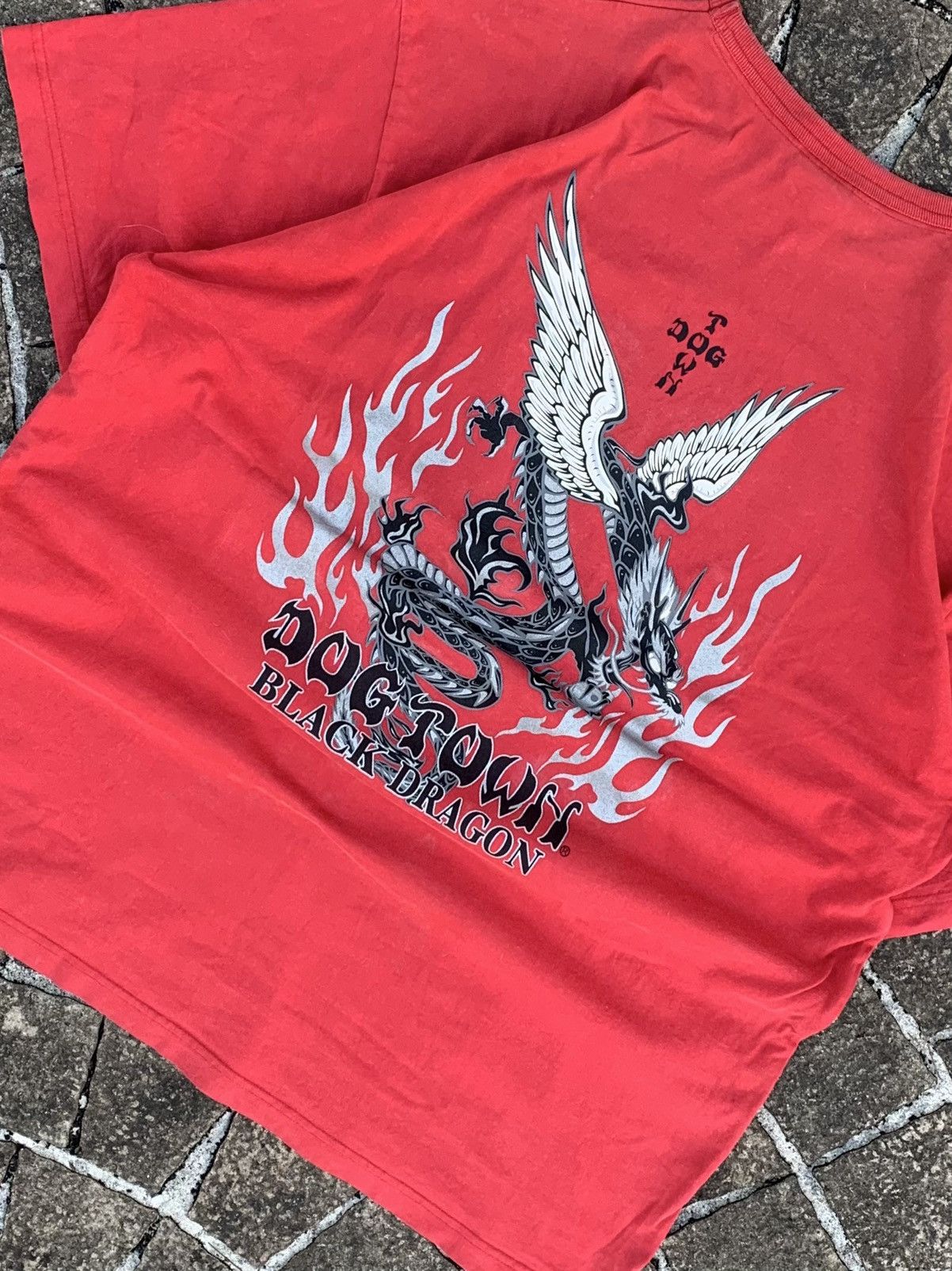 Dogtown × Vintage DOG TOWN BLACK DRAGON Size US XL / EU 56 / 4 - 4 Thumbnail