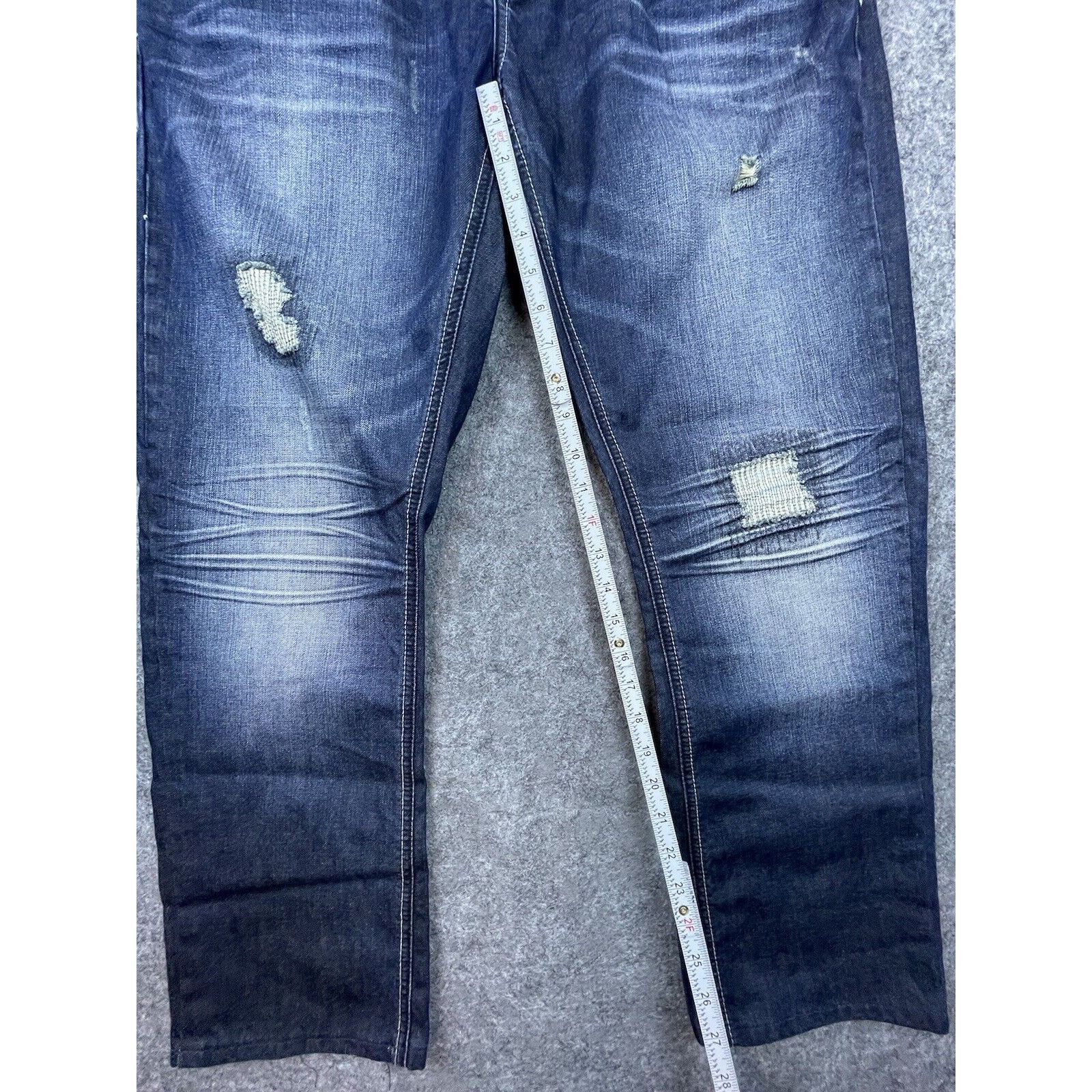 Buffalo David Bitton Buffalo David Bitton Jeans Mens 36 Driven Straight Distress Size US 36 / EU 52 - 5 Thumbnail