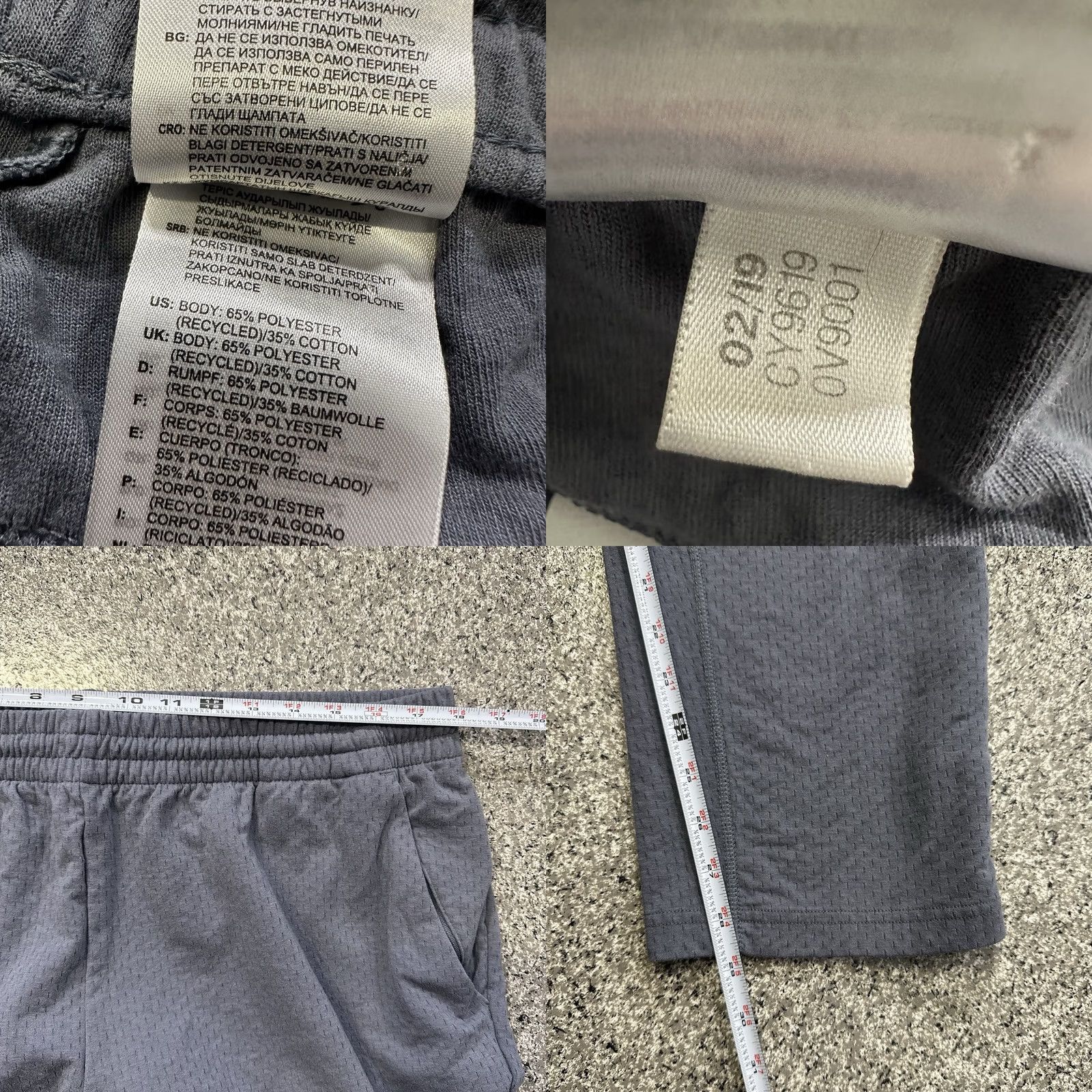 Adidas Adidas Pants Mens XL Grey Athletic Jogger Tapered Leg Size US 36 / EU 52 - 8 Thumbnail