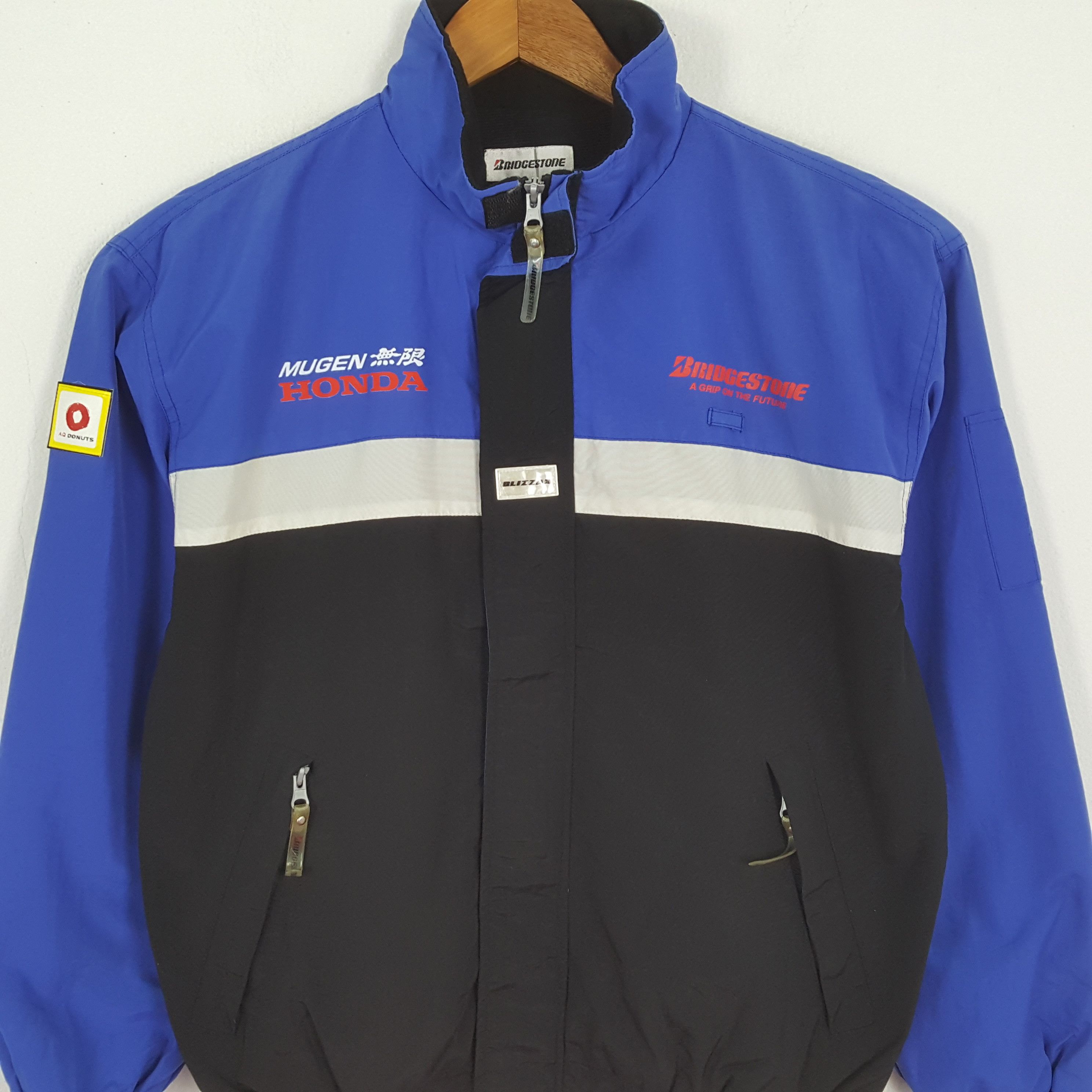 Honda × Vintage Vinatge BRIDGESTONE MUGEN HONDA Japanese Team Custom Jacket Size US L / EU 52-54 / 3 - 4 Thumbnail
