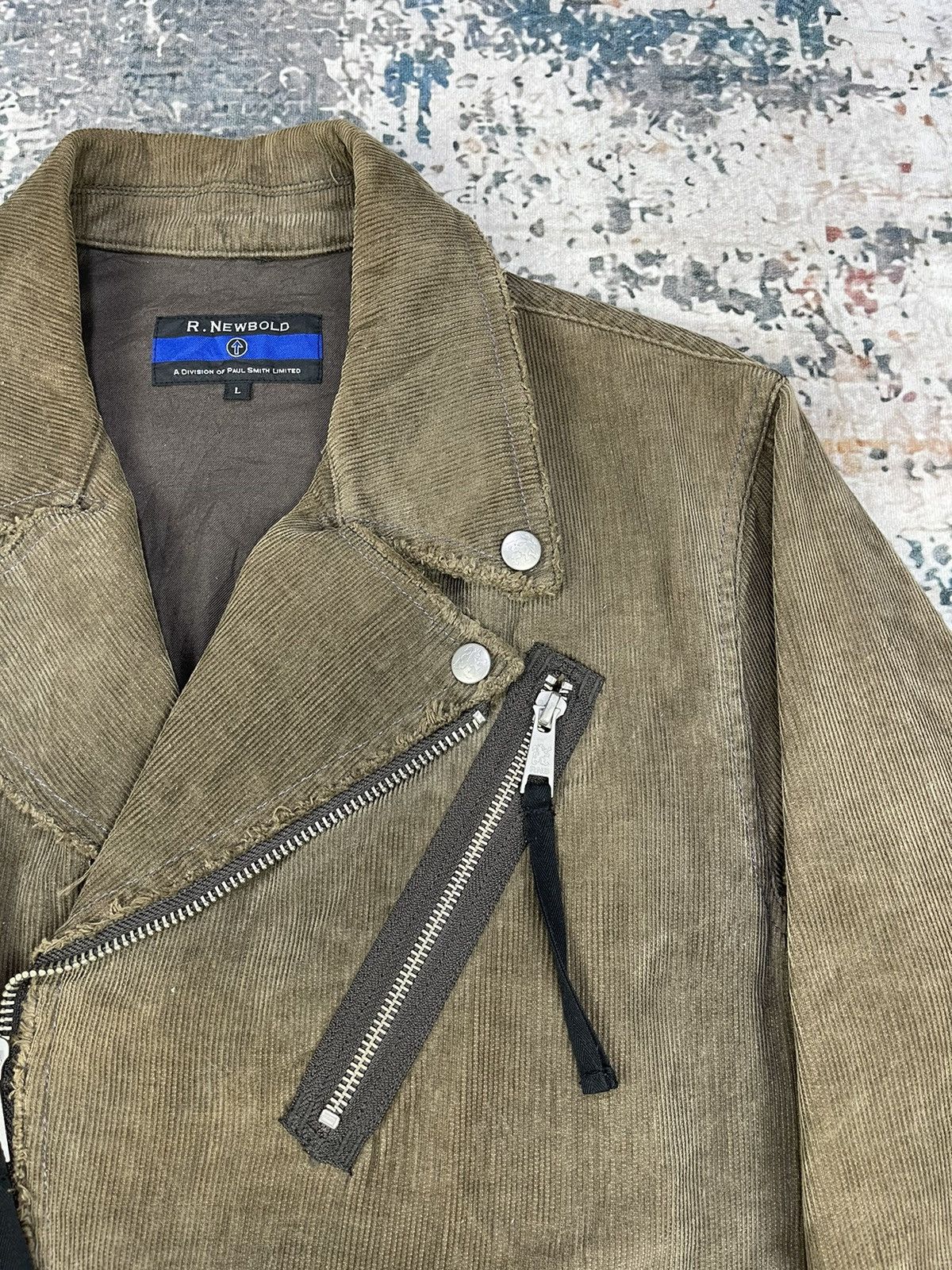 Paul Smith Seditioneries Punk Style R.Newbold Double Collar Corduroy Size US M / EU 48-50 / 2 - 8 Thumbnail