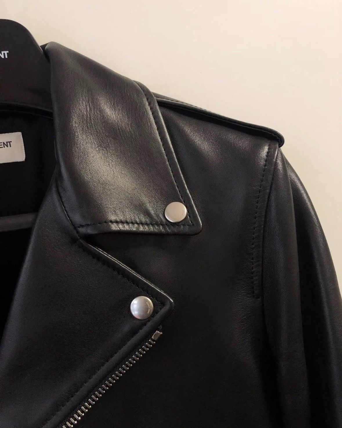 Saint Laurent Paris × Yves Saint Laurent Saint Laurent 16ss motorcycle leather jacket2410-Nextarrow Size US M / EU 48-50 / 2 - 2 Thumbnail