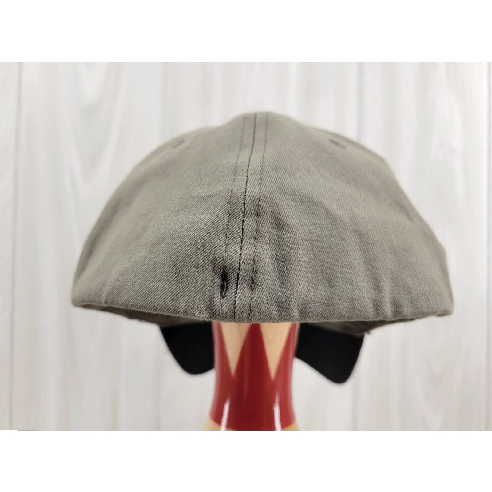 Brandblack Brasfield & Gorrie Gray and Black Adjustable Baseball Cap L/XL Men Logo Canvas Hat Size ONE SIZE - 6 Thumbnail