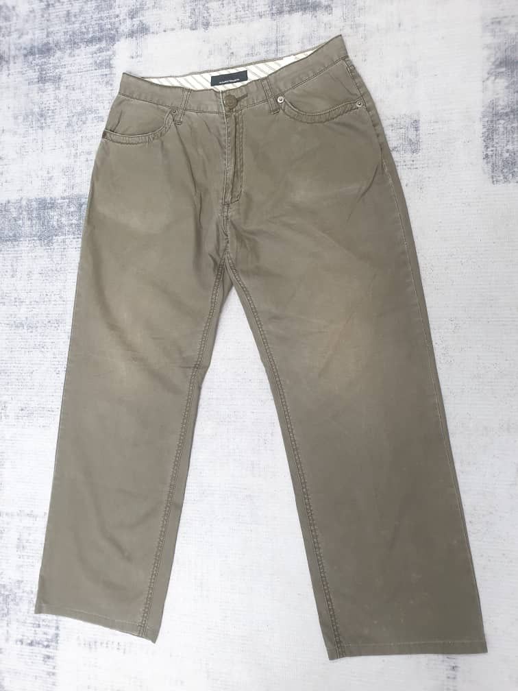 Kansai Yamamoto Kansai Yamamoto Japanese designer brown pant Size US 31 - 4 Thumbnail