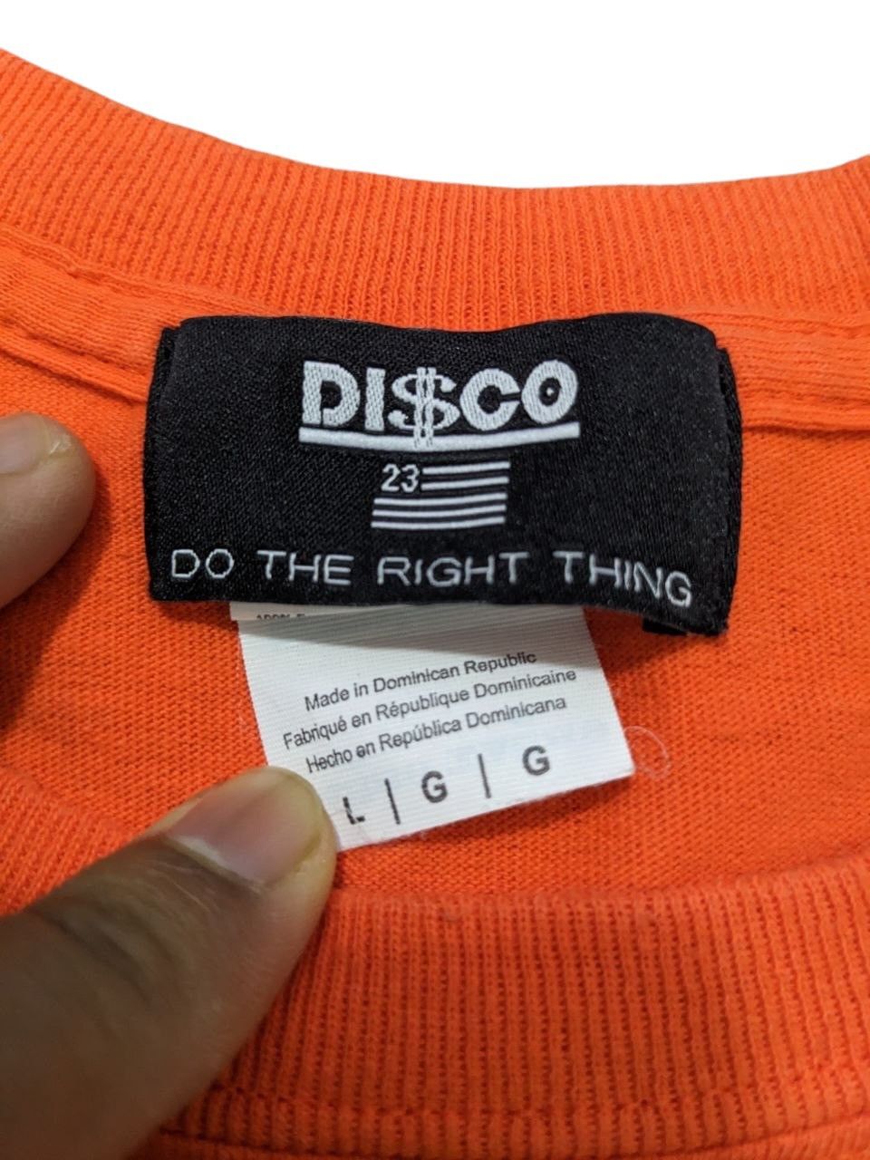 Other STREETWEAR JUST DO IT MADONNA SCAR NIKE LOGO ORANGE SHIRT Size US M / EU 48-50 / 2 - 4 Thumbnail