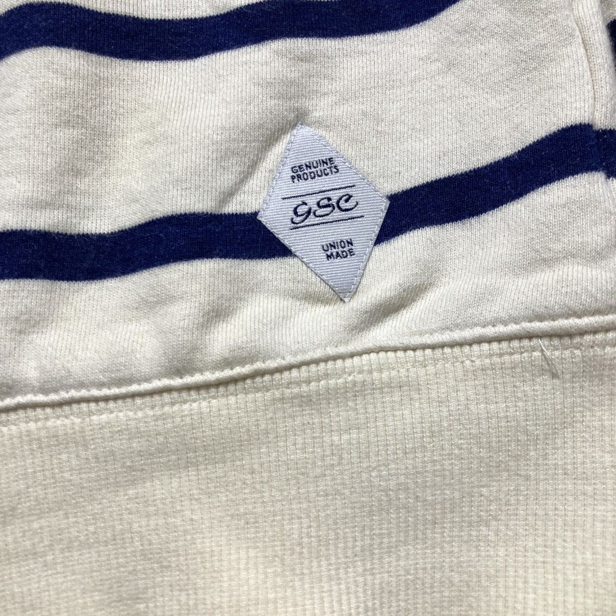 go slow caravan 2000s Go Slow Caravan Striped Unique Hoodie Kapital Style Size US L / EU 52-54 / 3 - 9 Thumbnail