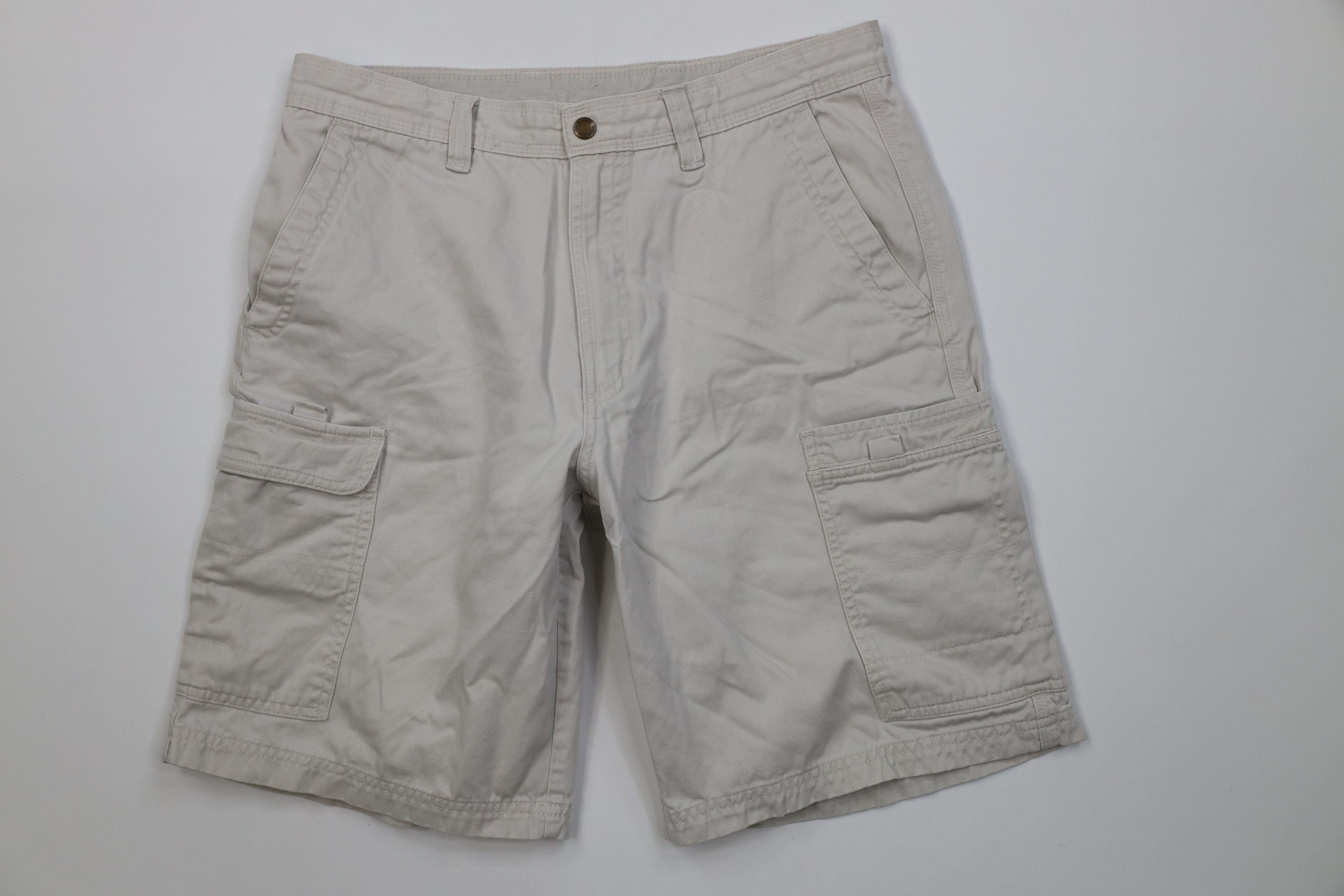 Columbia Vintage Y2K Columbia Above Knee Trekking Cargo Shorts Stone Size US 32 / EU 48 - 1 Thumbnail