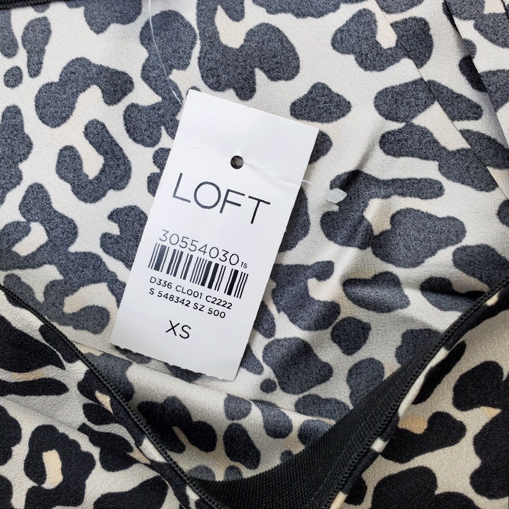 Loft LOFT Womens Size XS Multi Leopard Print A-Line Long Skirt Elastic Pull On Shirt? Size 26" / US 2 / IT 38 - 6 Thumbnail