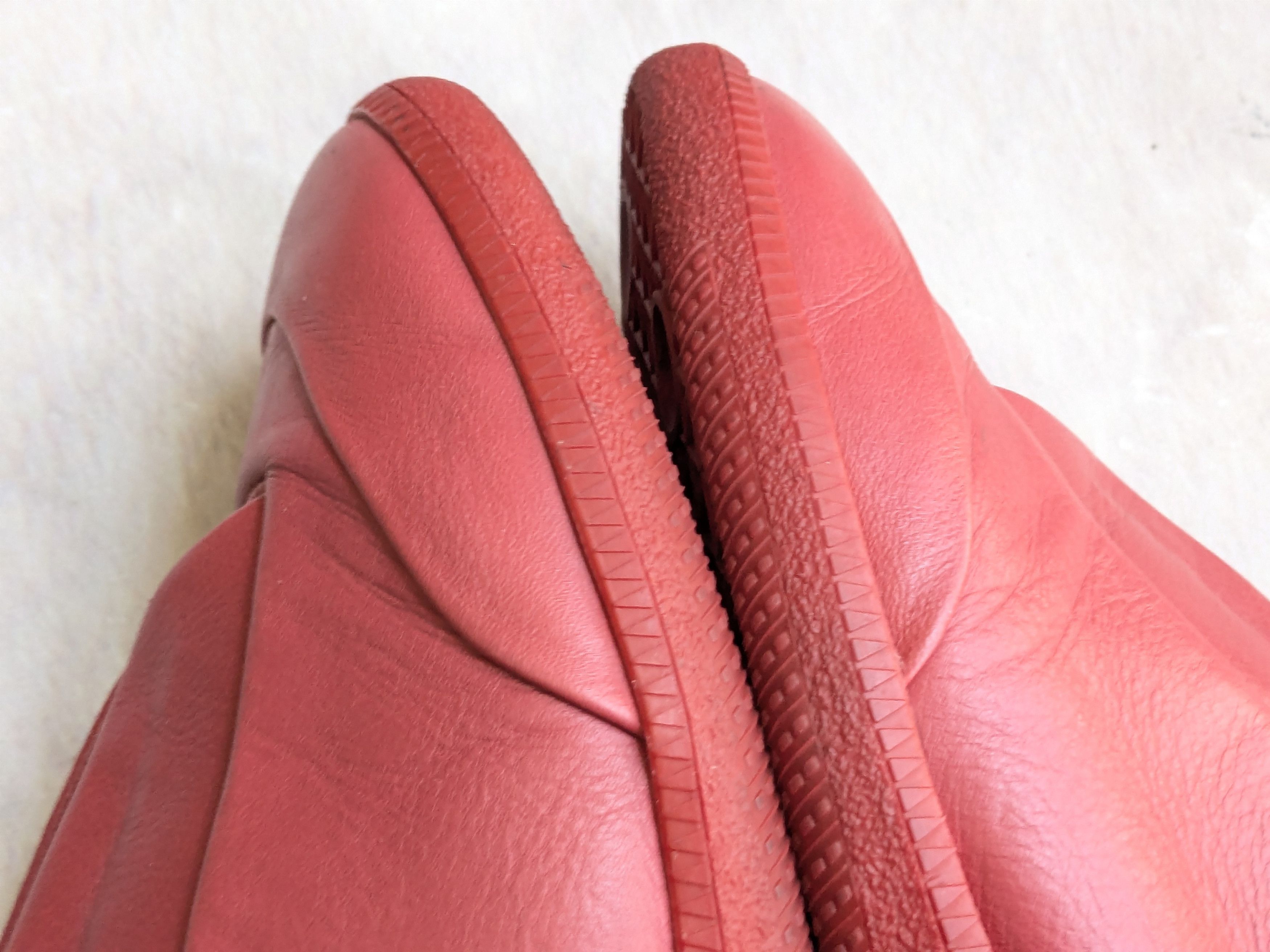 Maison Margiela Maison Margiela Future Red 9.5 42.5 Leather High Tops Size US 9.5 / EU 42-43 - 10 Thumbnail