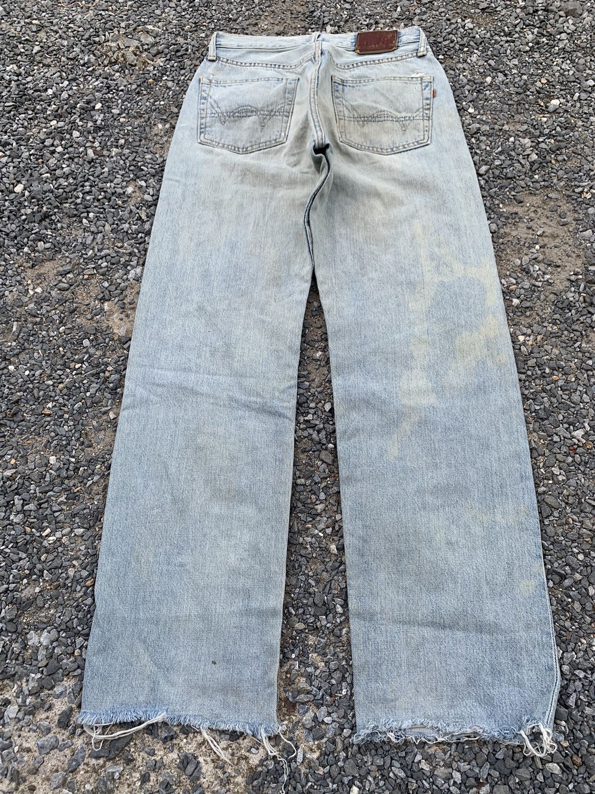 Edwin VINTAGE EDWIN 505XX SELVEDGE FADED JAPANESE DISTRESSED DENIM Size US 29 - 3 Thumbnail