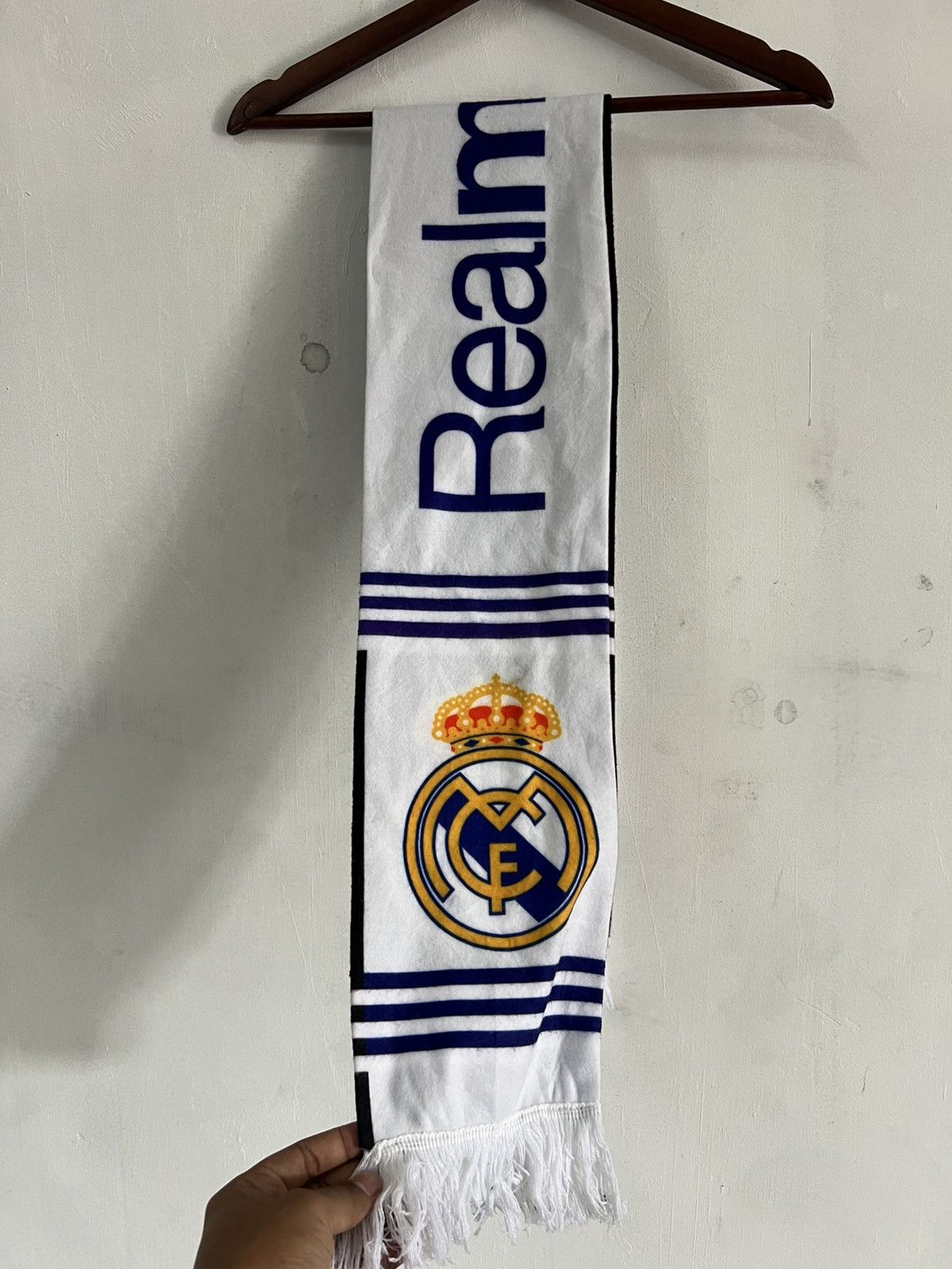 Vintage Real Madrid Scarf Size ONE SIZE - 6 Thumbnail