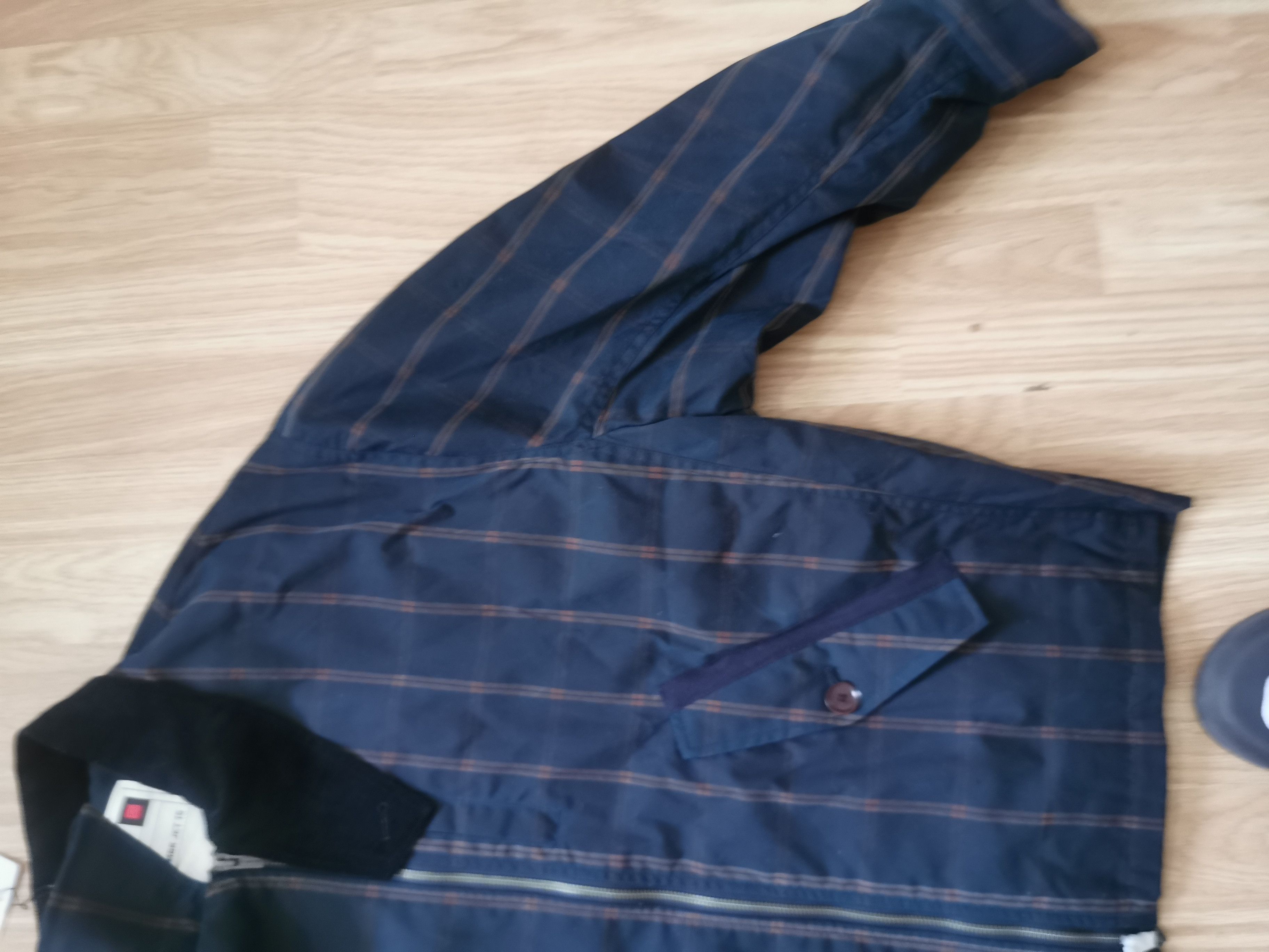 Zara Zara Surplus tartan jacket cropped fit Waxed finish high Size US L / EU 52-54 / 3 - 4 Thumbnail
