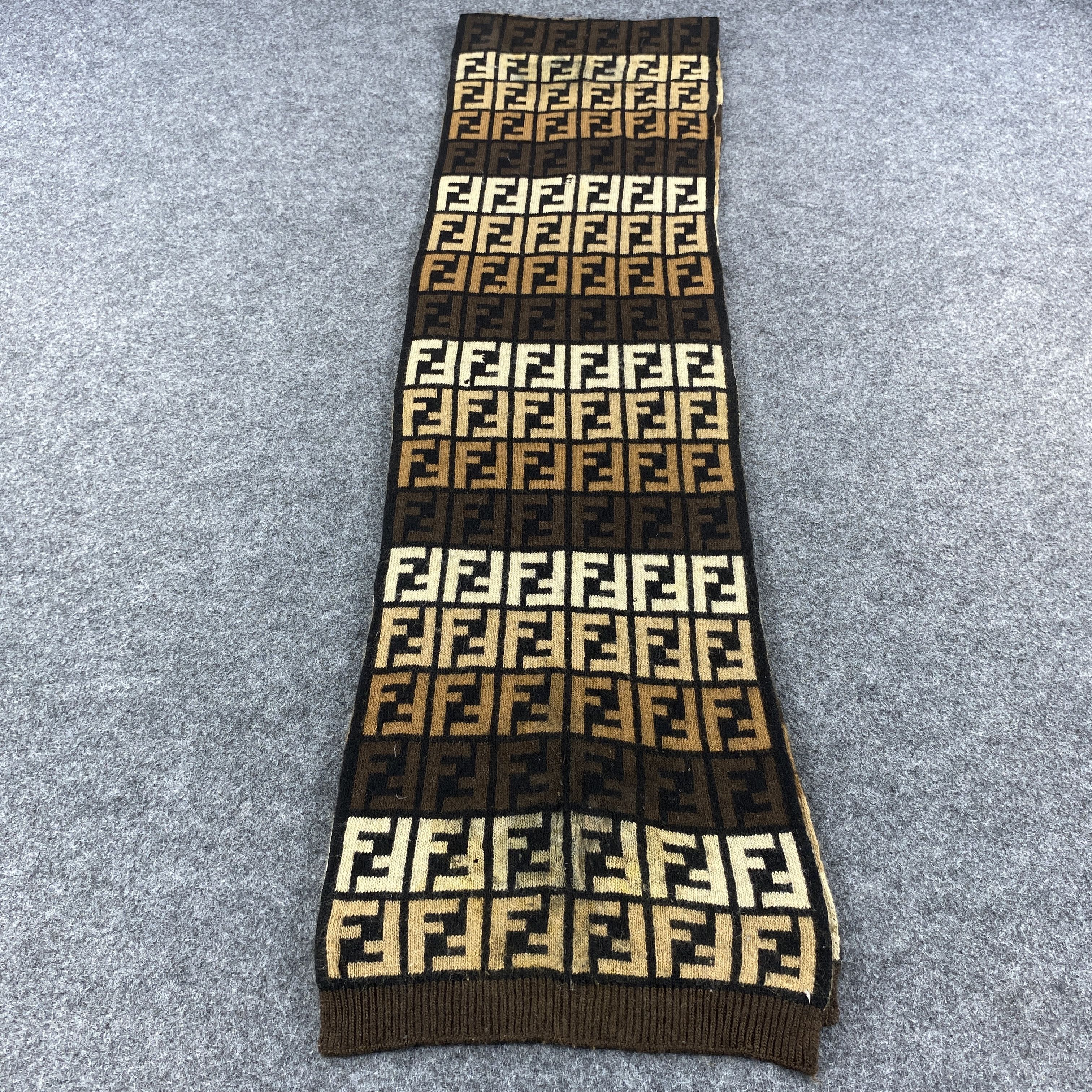 Fendi × Vintage FENDI Scarf # Muffler # Neckwear # D550 Size ONE SIZE - 11 Thumbnail