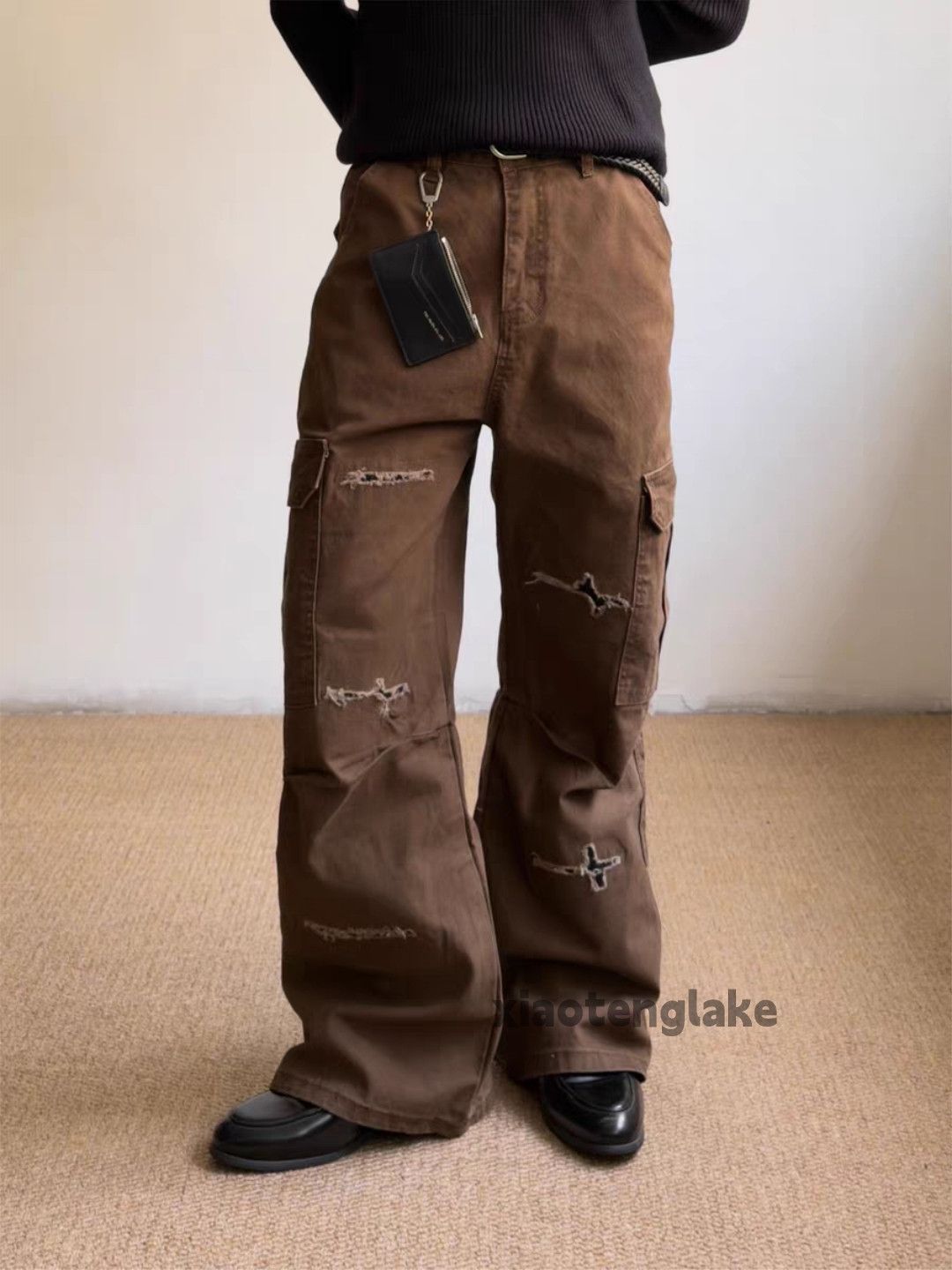 Vintage xz utility loose baggy skate hiphop outdoor cargo pants Size US 32 / EU 48 - 2 Thumbnail