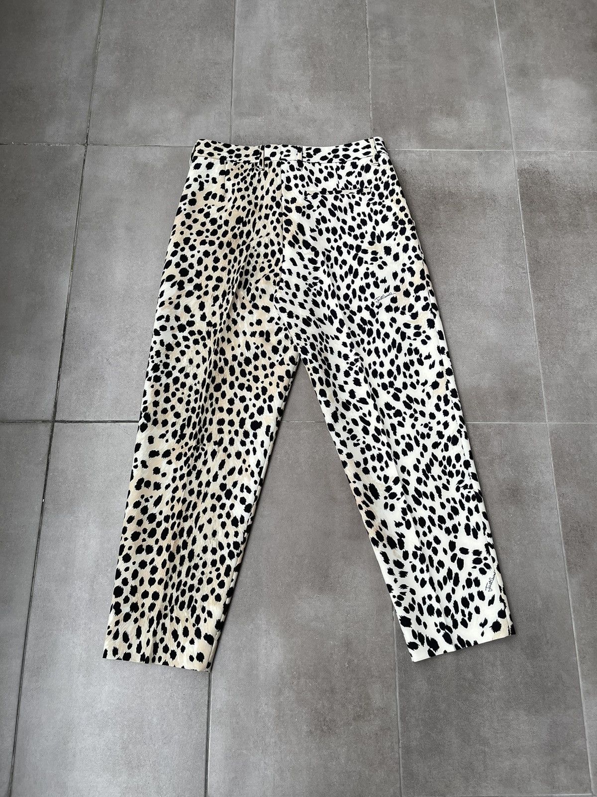 Just Cavalli !DS! FW22 Just Cavalli Leopard Print Natural Casual Pants Size US 32 / EU 48 - 15 Thumbnail