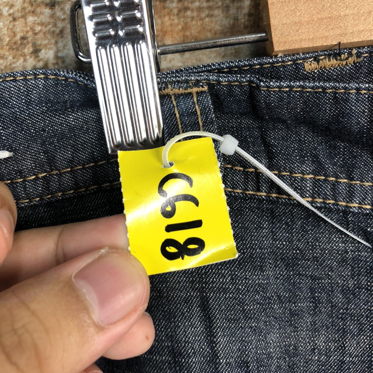 Japanese Brand DL Even River Blue Cargo Multipocket Pants #C618 Size US 34 / EU 50 - 11 Thumbnail