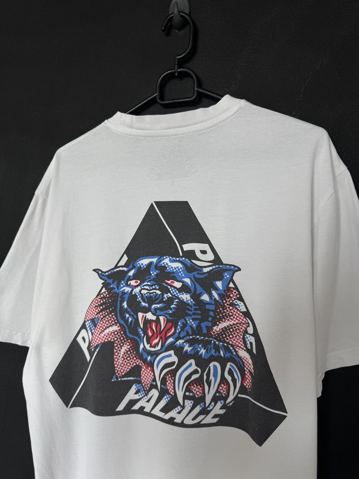 Palace Palace Ripped T-Shirt White Size US L / EU 52-54 / 3 - 3 Thumbnail