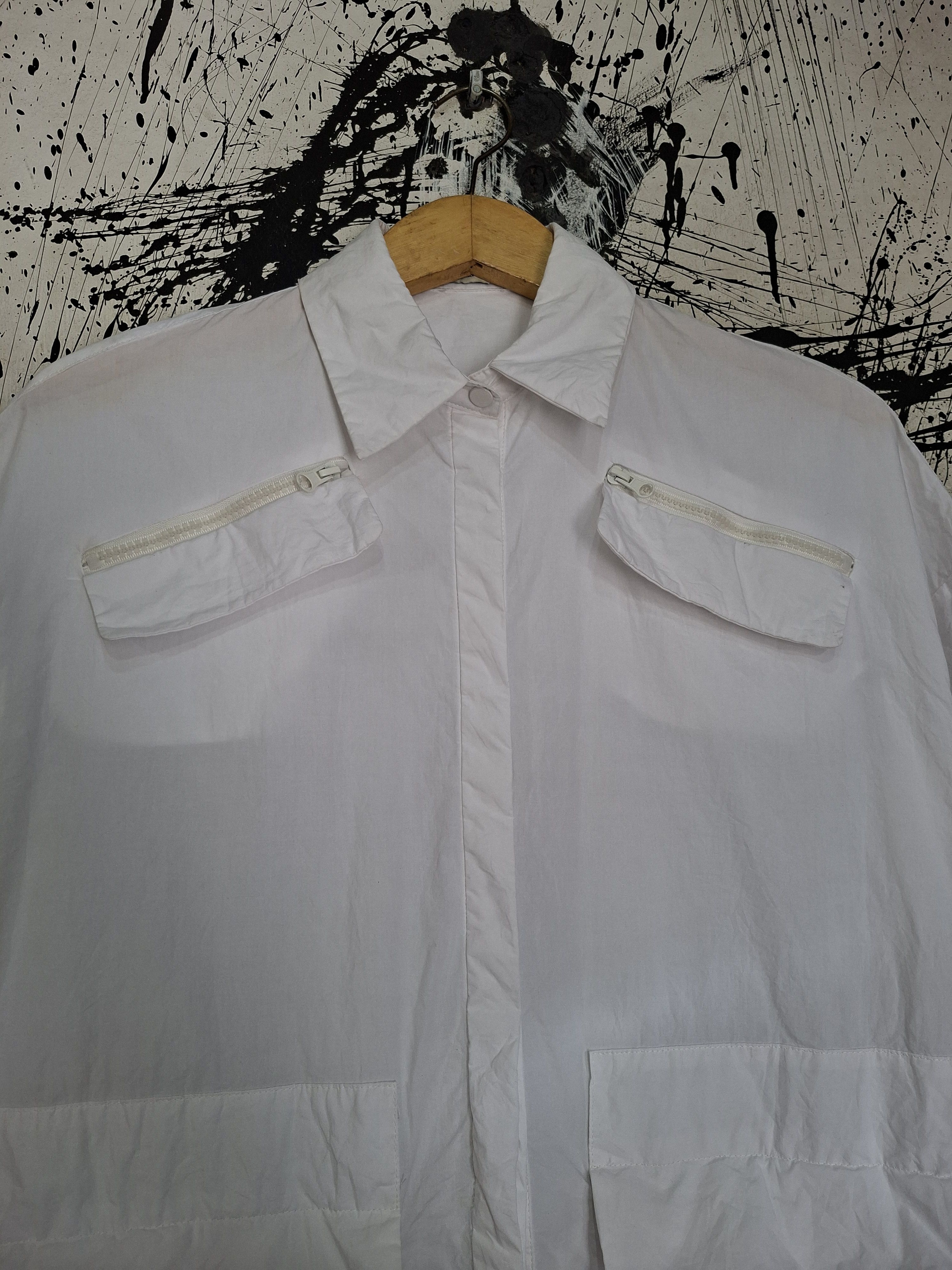 Fendi FENDI ROMA SS 2019 COLLECTION UTILITY BUTTON UP SHIRT Size M / US 6-8 / IT 42-44 - 3 Thumbnail
