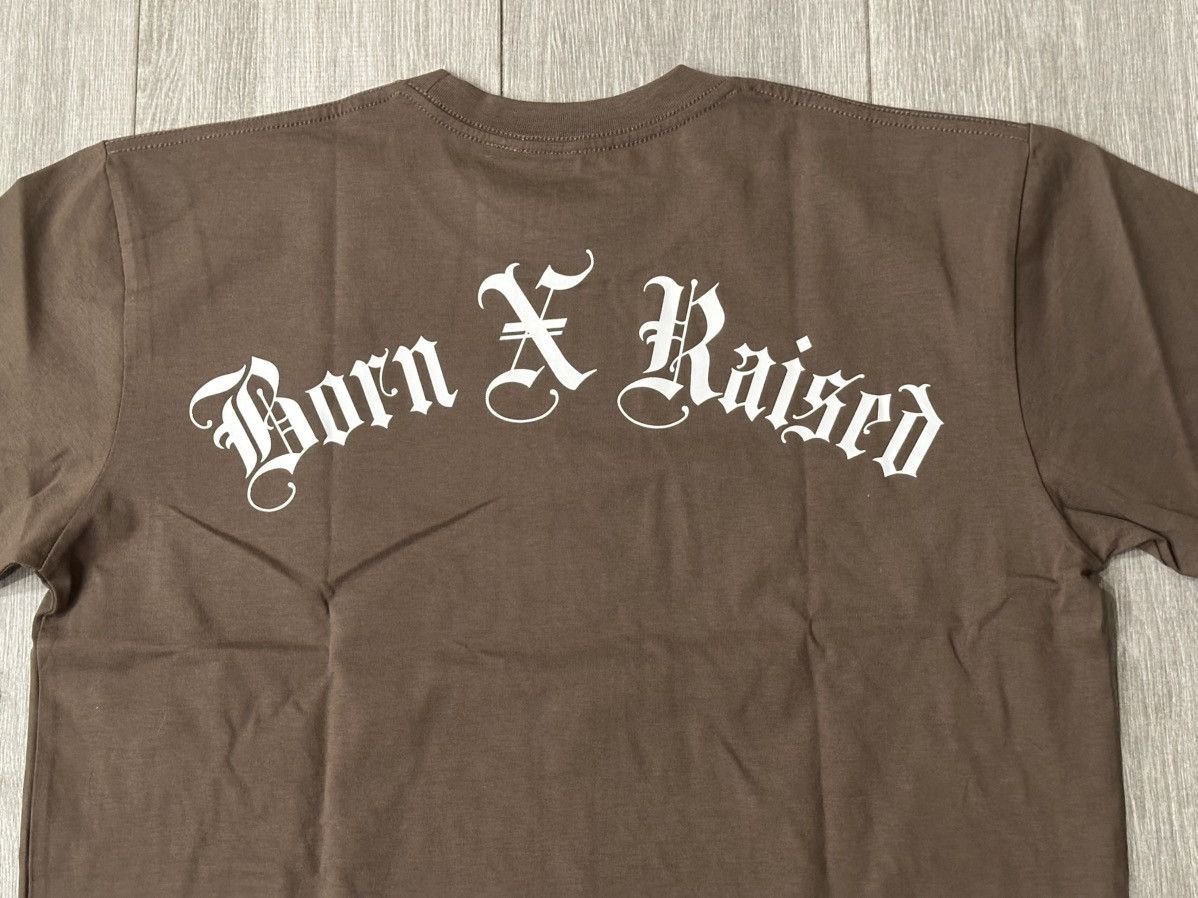 Born X Raised BORN X RAISED BlackLetter Arch Tee T-Shirt Walnut Sz L Large Size US L / EU 52-54 / 3 - 5 Thumbnail