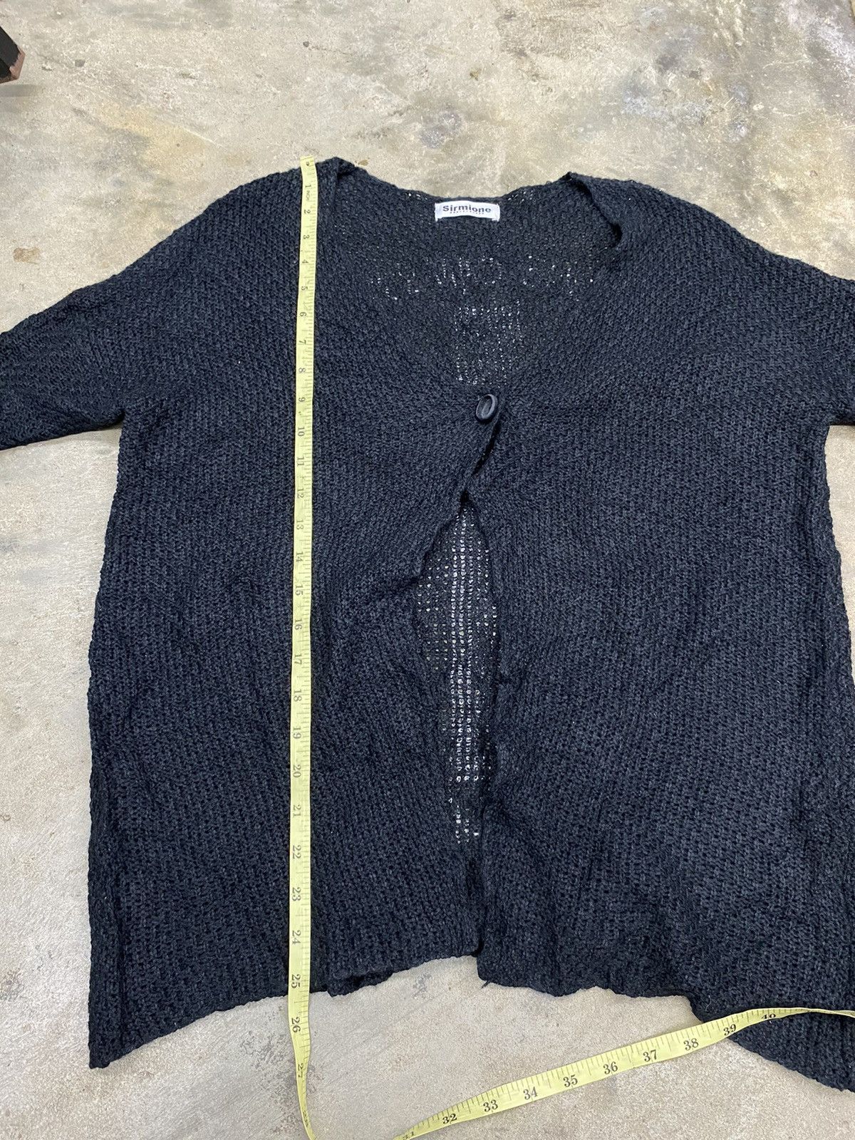 Hysteric Glamour × If Six Was Nine × Japanese Brand open knit cardigan sirmione cross gothic style Size US M / EU 48-50 / 2 - 6 Thumbnail