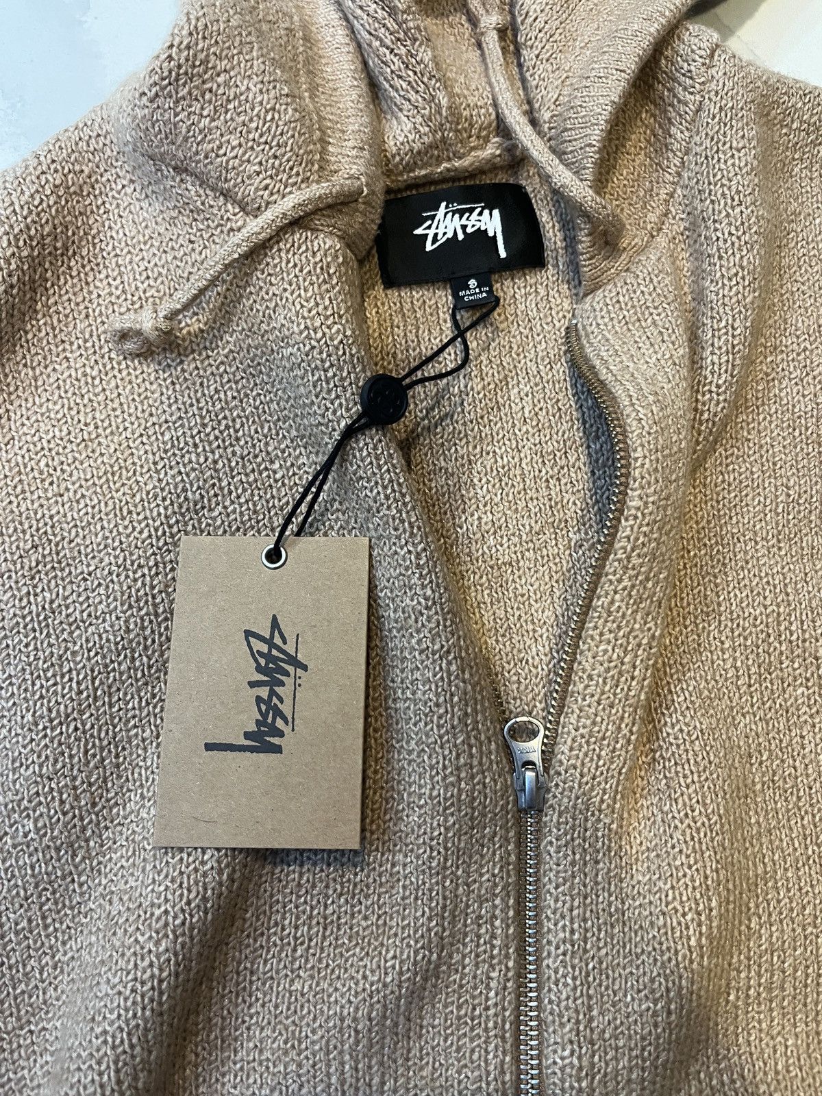 Stussy Stussy Knit Hooded Zip-Up Sweater Size US S / EU 44-46 / 1 - 4 Thumbnail
