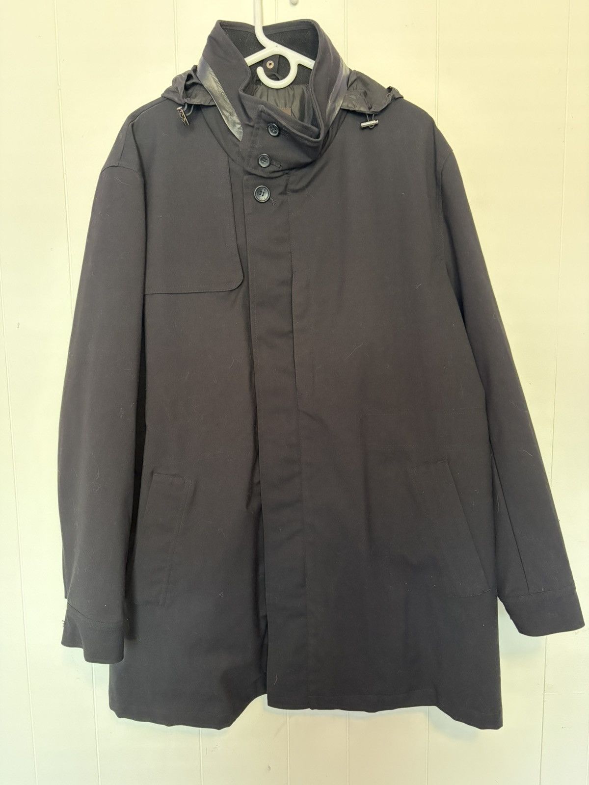 Michael Kors Michael Kors black long coat Size US L / EU 52-54 / 3 - 1 Thumbnail