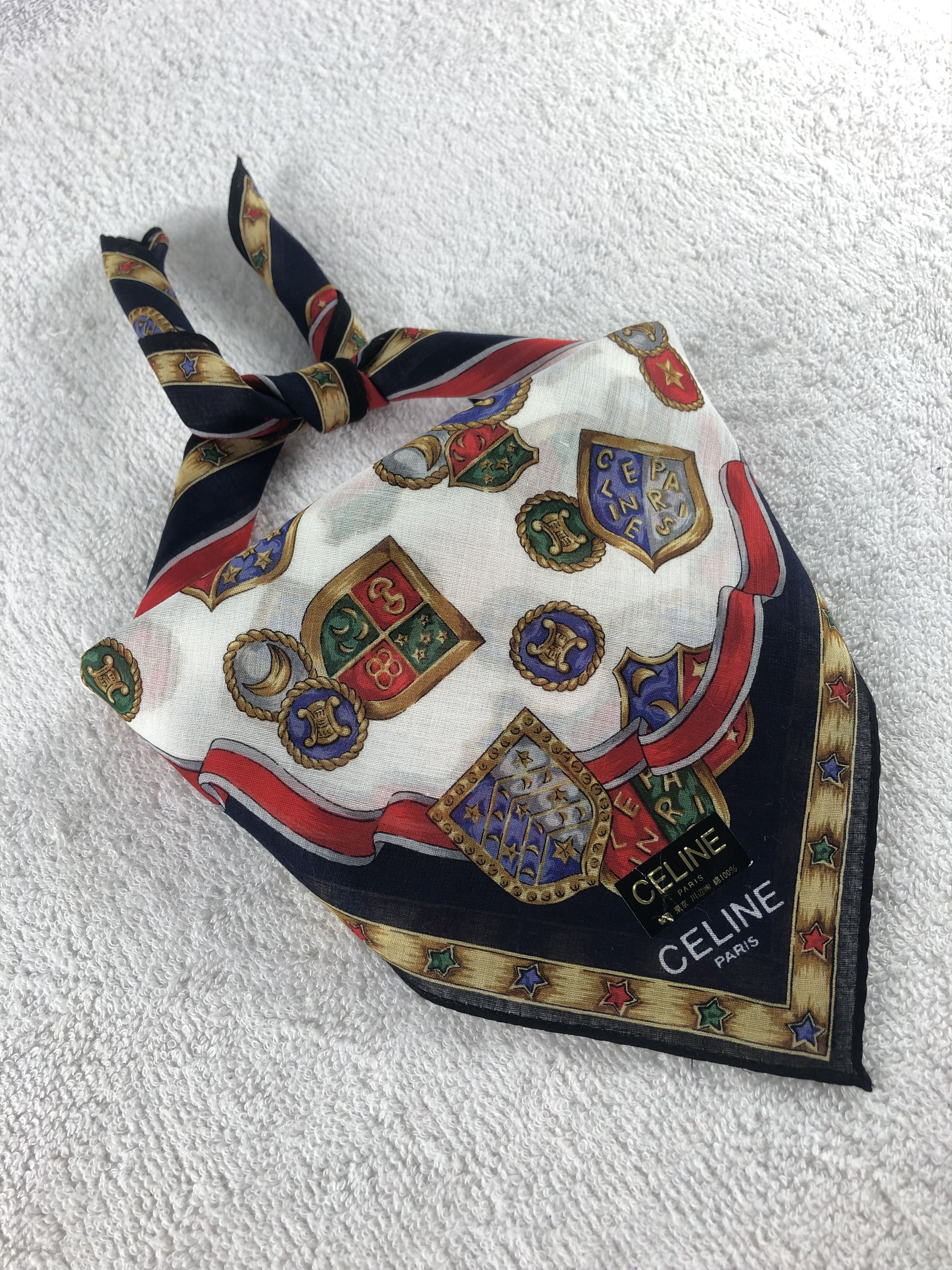 Celine Celine Handkerchief / Bandana / Neckerchief Size ONE SIZE - 2 Thumbnail
