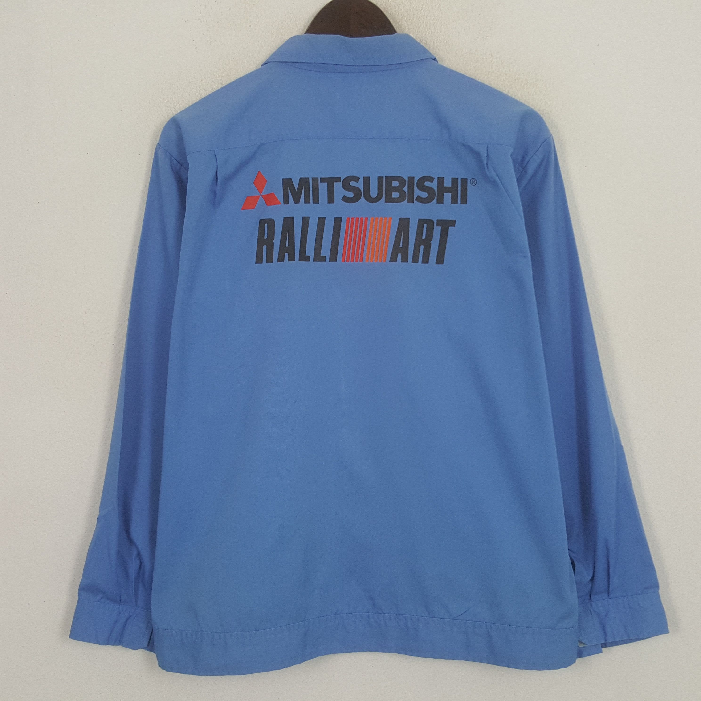 Mitsubishi Ralli Art Raicng Custom Art Worker Jacket