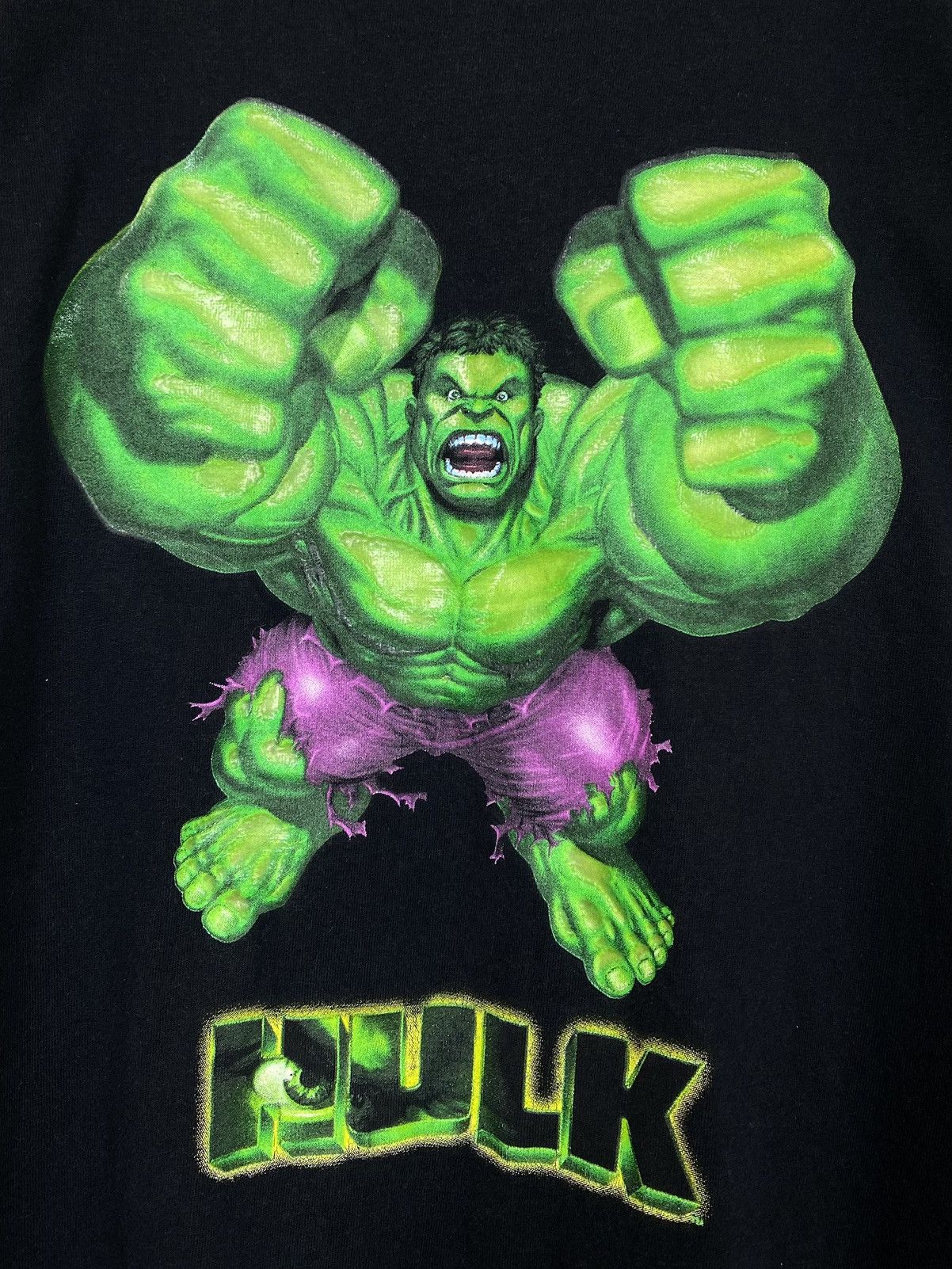 Marvel Comics Vintage Marvel Comics Hulk Movie T-shirt Made In Mexic Black Size US S / EU 44-46 / 1 - 3 Thumbnail