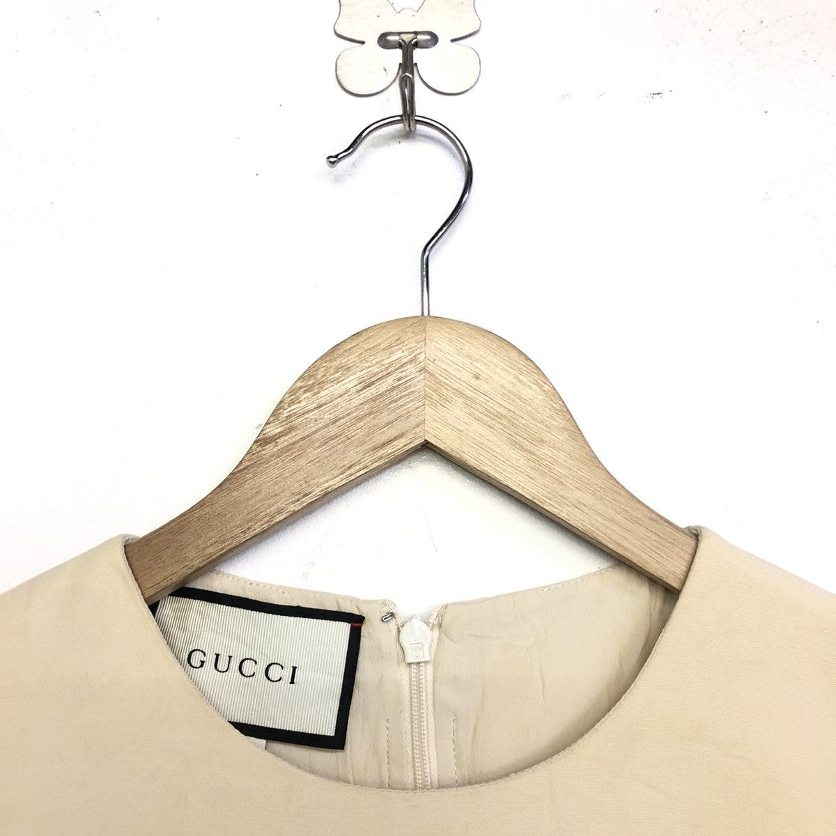 Gucci Gucci Grosgrain-Trimmed Midi Dress Size M / US 6-8 / IT 42-44 - 6 Thumbnail