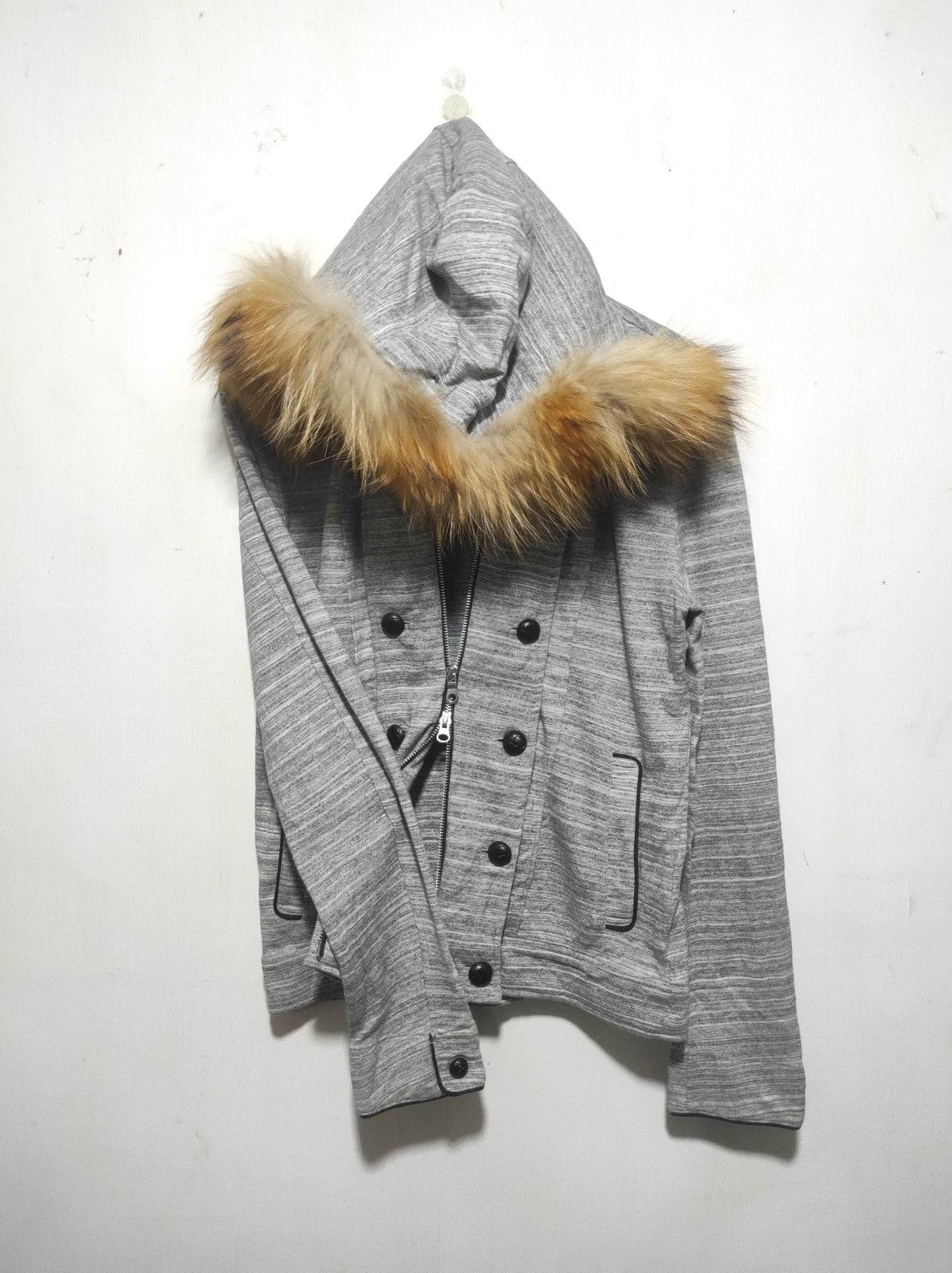 Michel Klein Michel Klein double zip fur hoodie LGB style Size US S / EU 44-46 / 1 - 8 Thumbnail