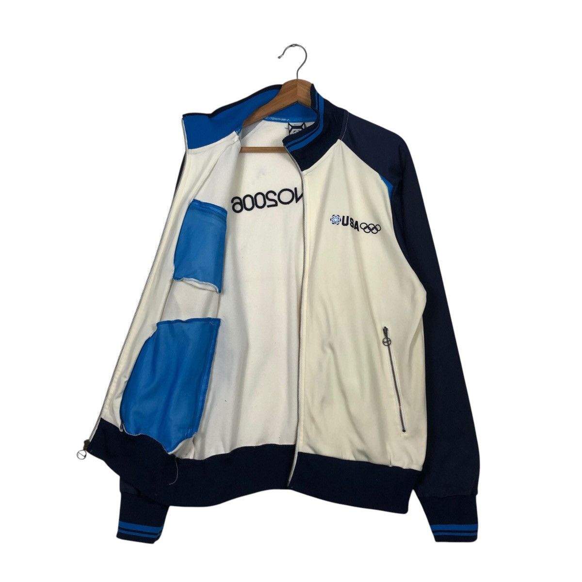 Nike 📌Vintage Zipper Jacket Nike Olympic Usa Torino 2006 Size US M / EU 48-50 / 2 - 12 Thumbnail