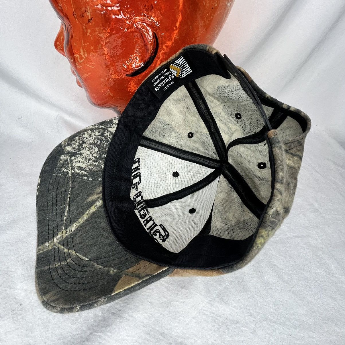 Vintage Vtg Early 2000’s Snap-On Racing Realtree Camo Strapback Hat Size ONE SIZE - 4 Thumbnail