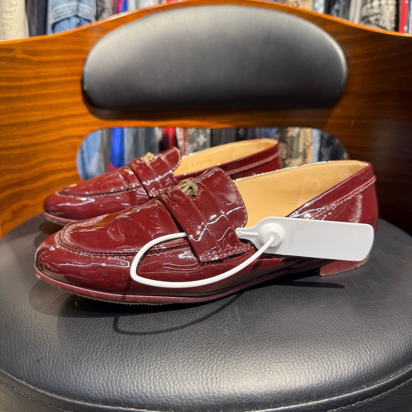 Chanel Chanel Patent Red Lowtop Sneakers 37 Women Size US 6.5 / IT 36.5 - 1 Thumbnail