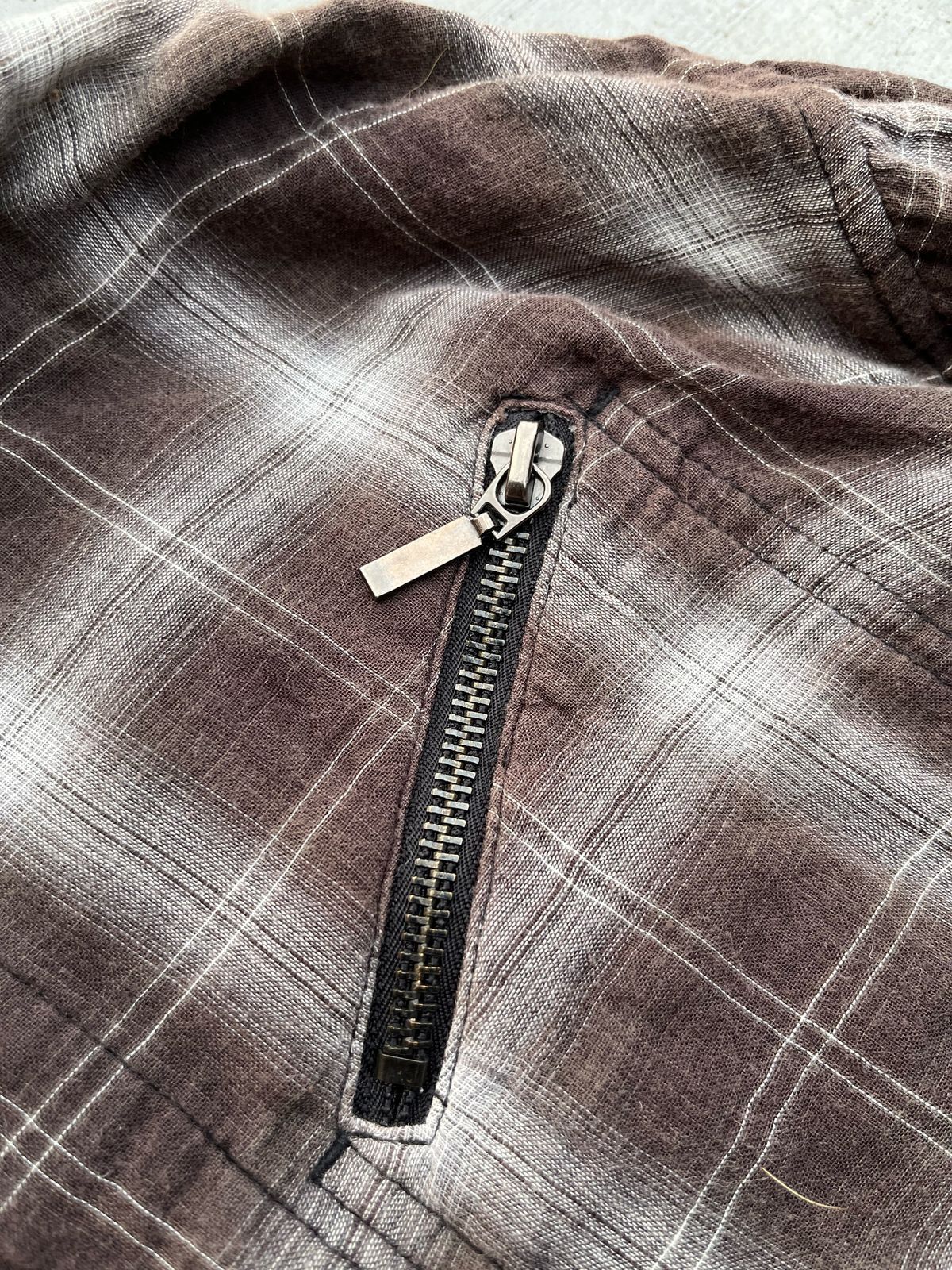 Japanese Brand OMKOE FLANEL FUR FAUX BUTTON LONGSLEVEE SHIRTS Size US S / EU 44-46 / 1 - 5 Thumbnail
