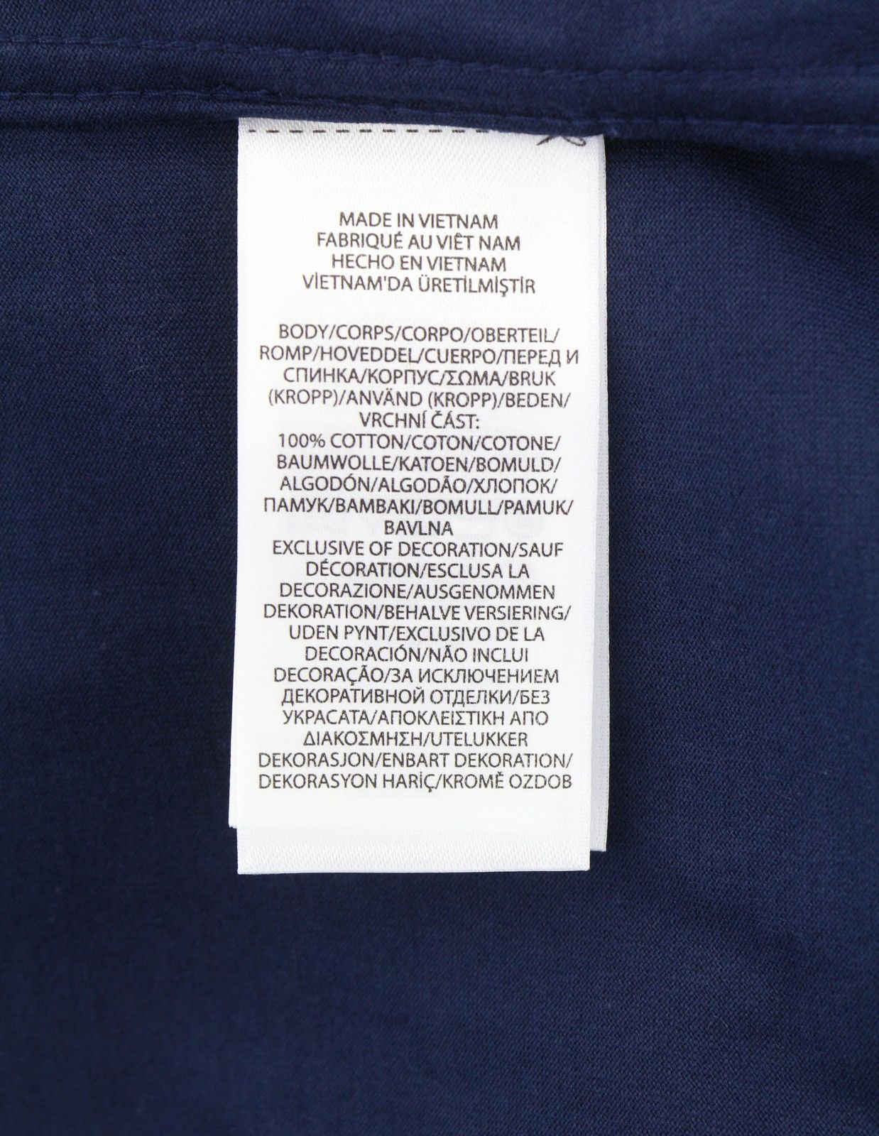 Ralph Lauren L Dark Blue Cutaway Button-Up Embroidered Logo 86990 Size US L / EU 52-54 / 3 - 8 Thumbnail