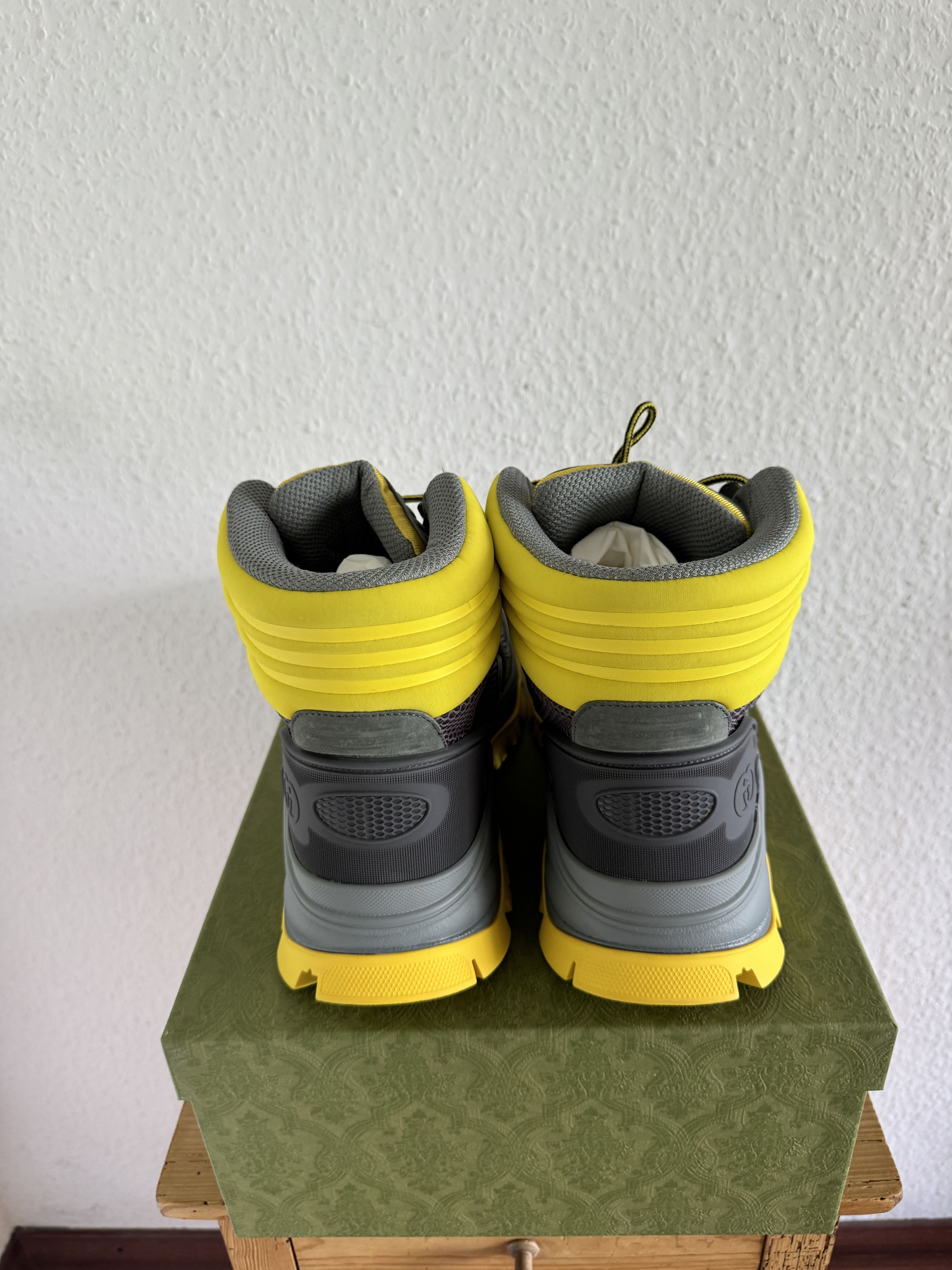 Gucci Buhl Hiking Boots Yellow Grey-Lilac Size US 13 / EU 46 - 6 Thumbnail