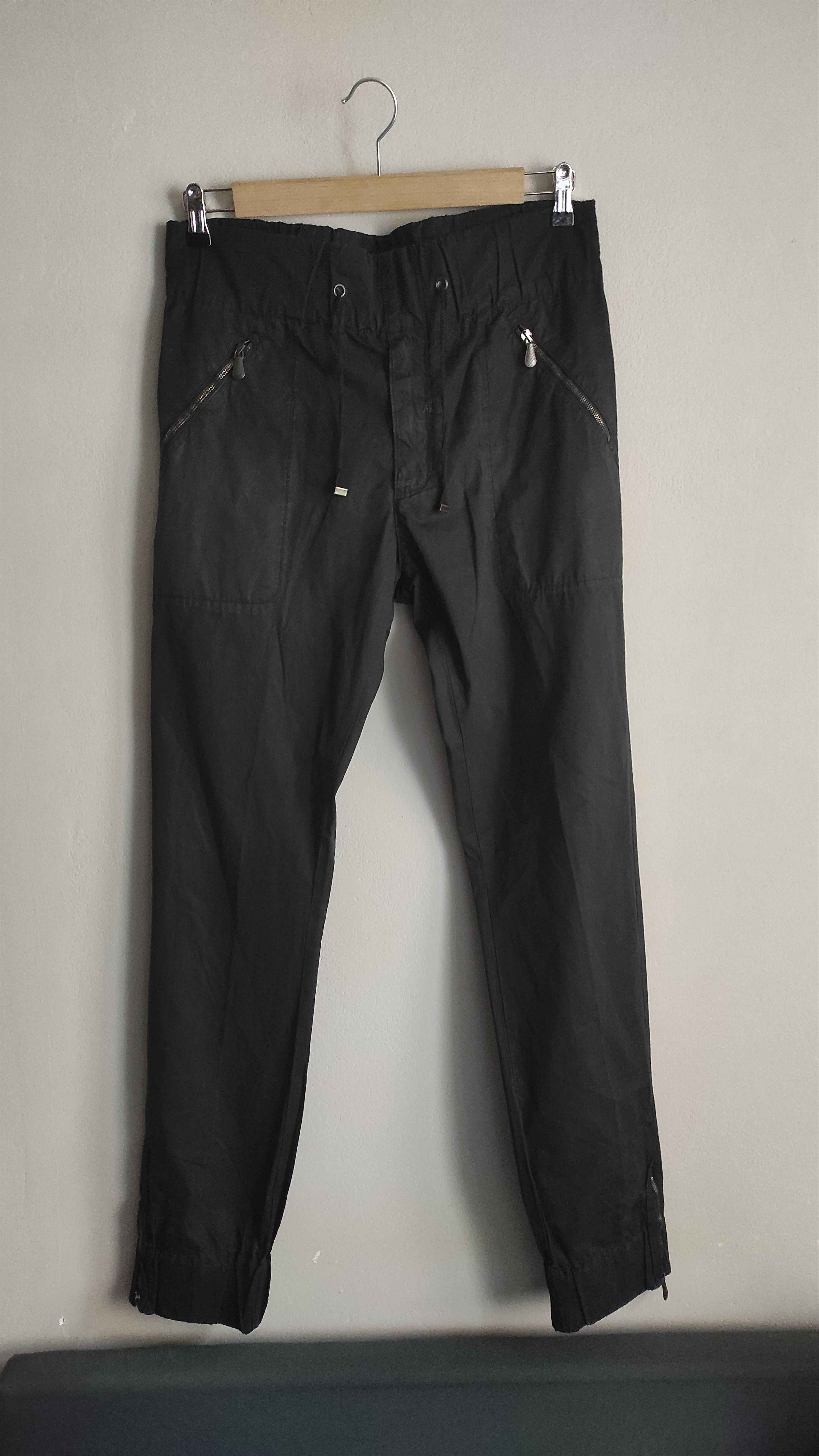 image of Archival Clothing x Avant Garde Vintage Bottega Veneta 2010 Super Runway Jogger Pants in Black (Siz