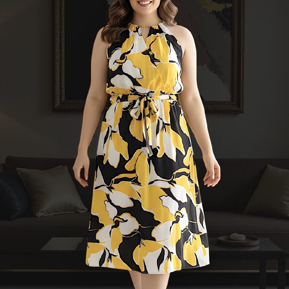 Other Love X Design Women’s Plus Maxi Floral Print Dress Sz 3X Size 3XL / US 20-22 - 1 Thumbnail