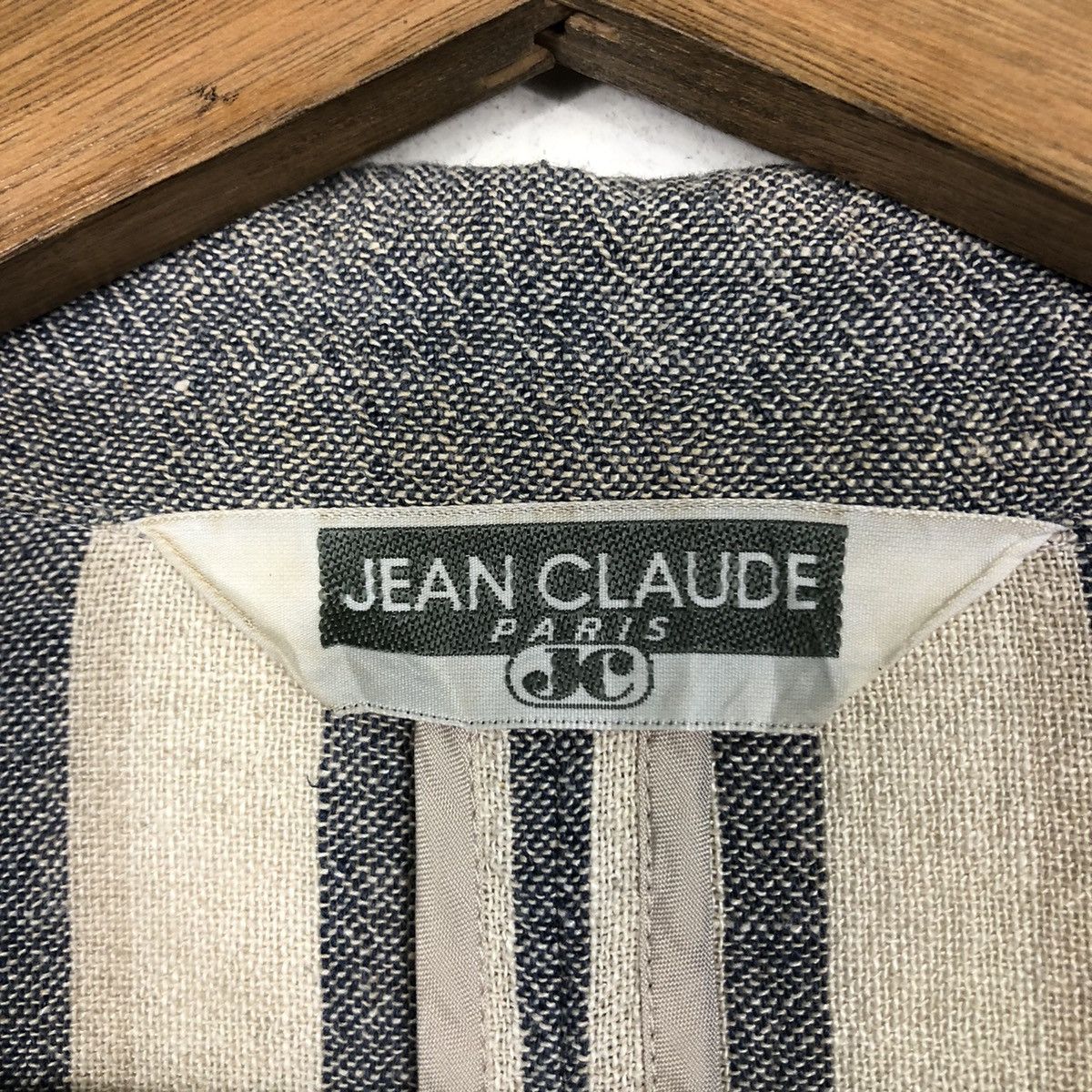 Japanese Brand 📌Vintage Hickory Chore Striped Jacket Jean Claude Paris Size US M / EU 48-50 / 2 - 18 Thumbnail