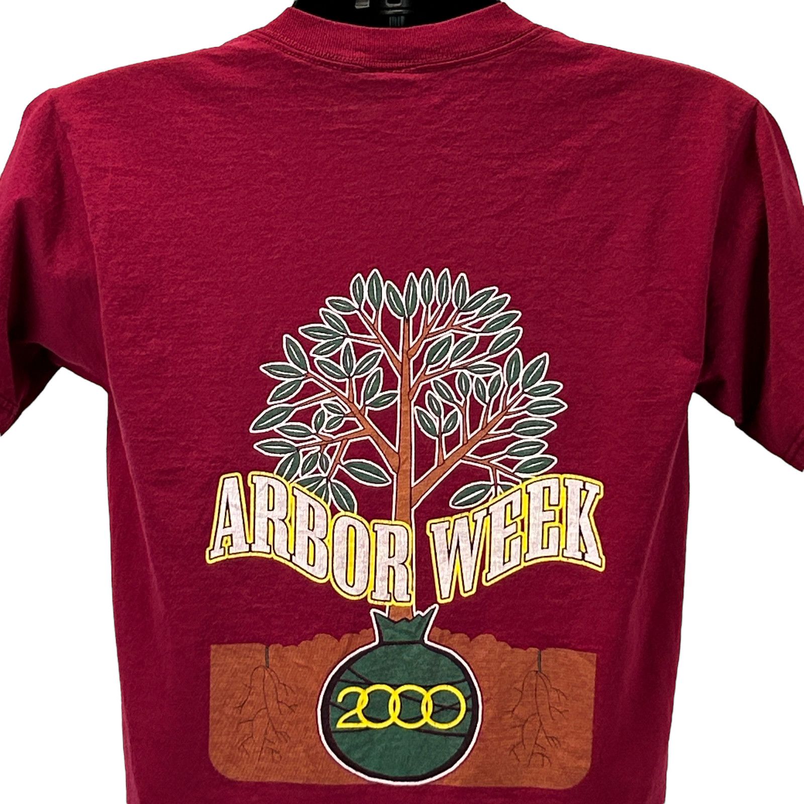 Fruit Of The Loom Vintage Y2Ks Arbor Week BP Amoco T Shirt Arbor Day S Small Size US S / EU 44-46 / 1 - 1 Thumbnail